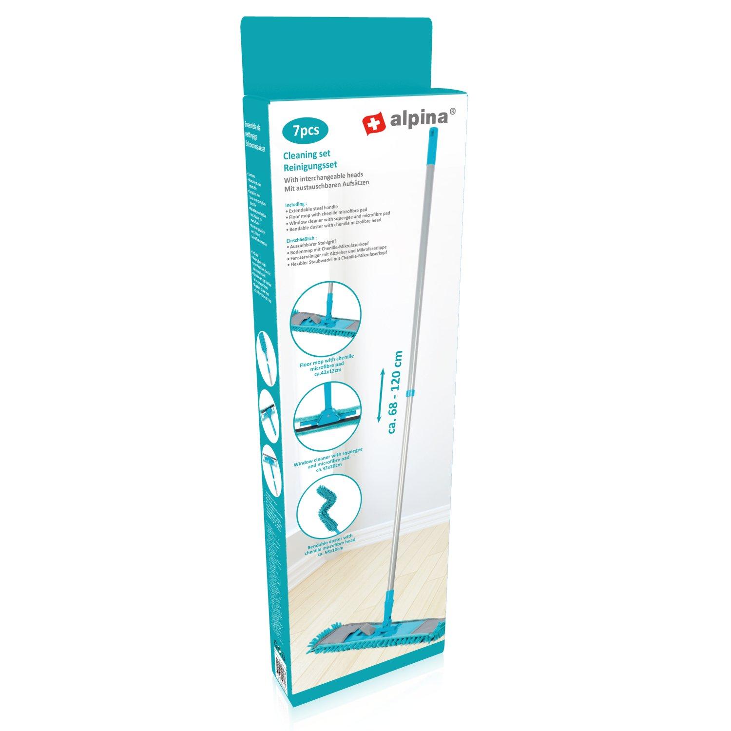 Blue - Alpina - and Brush Set - 3