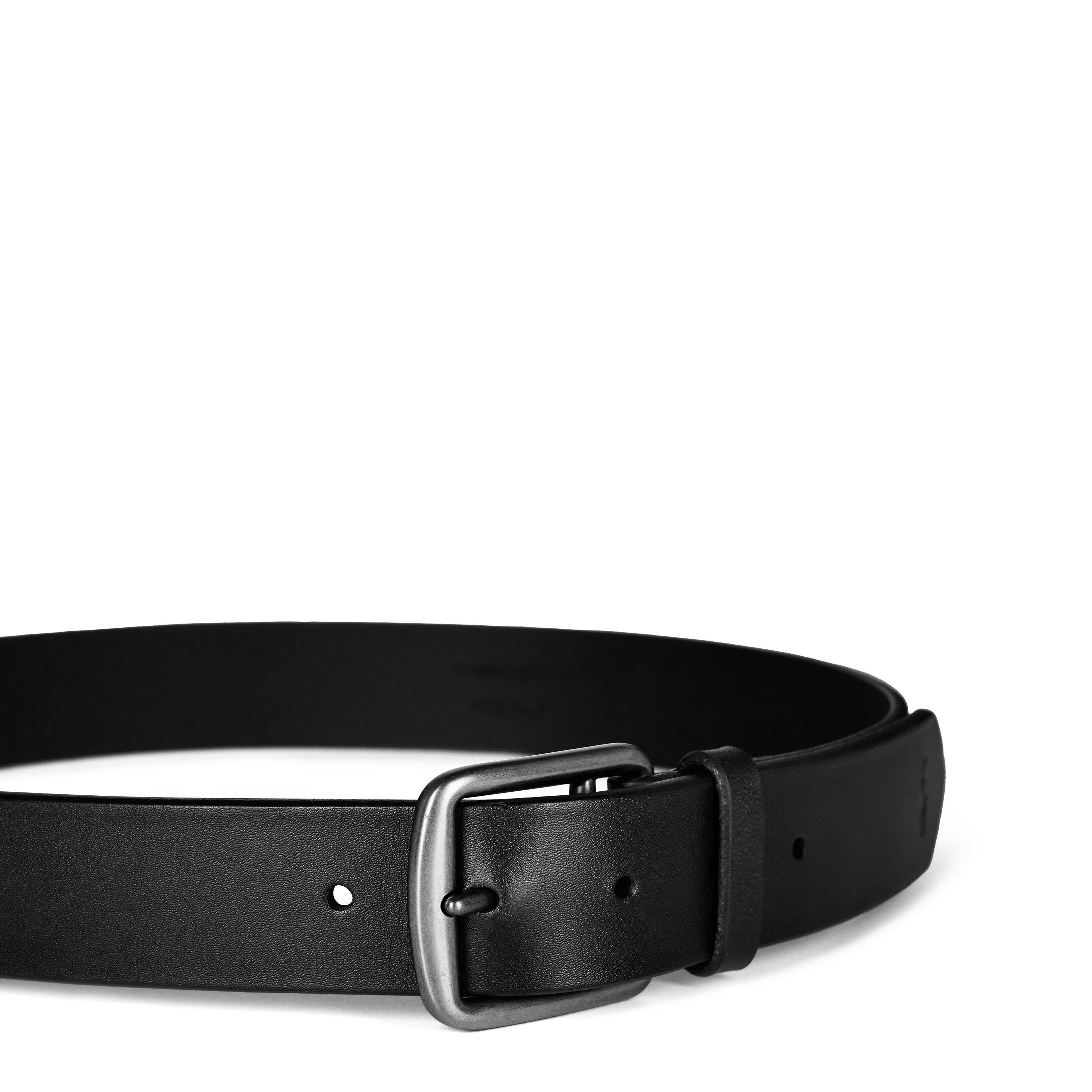 Black - Polo Ralph Lauren - Men's Saddle Leather Belt - 4