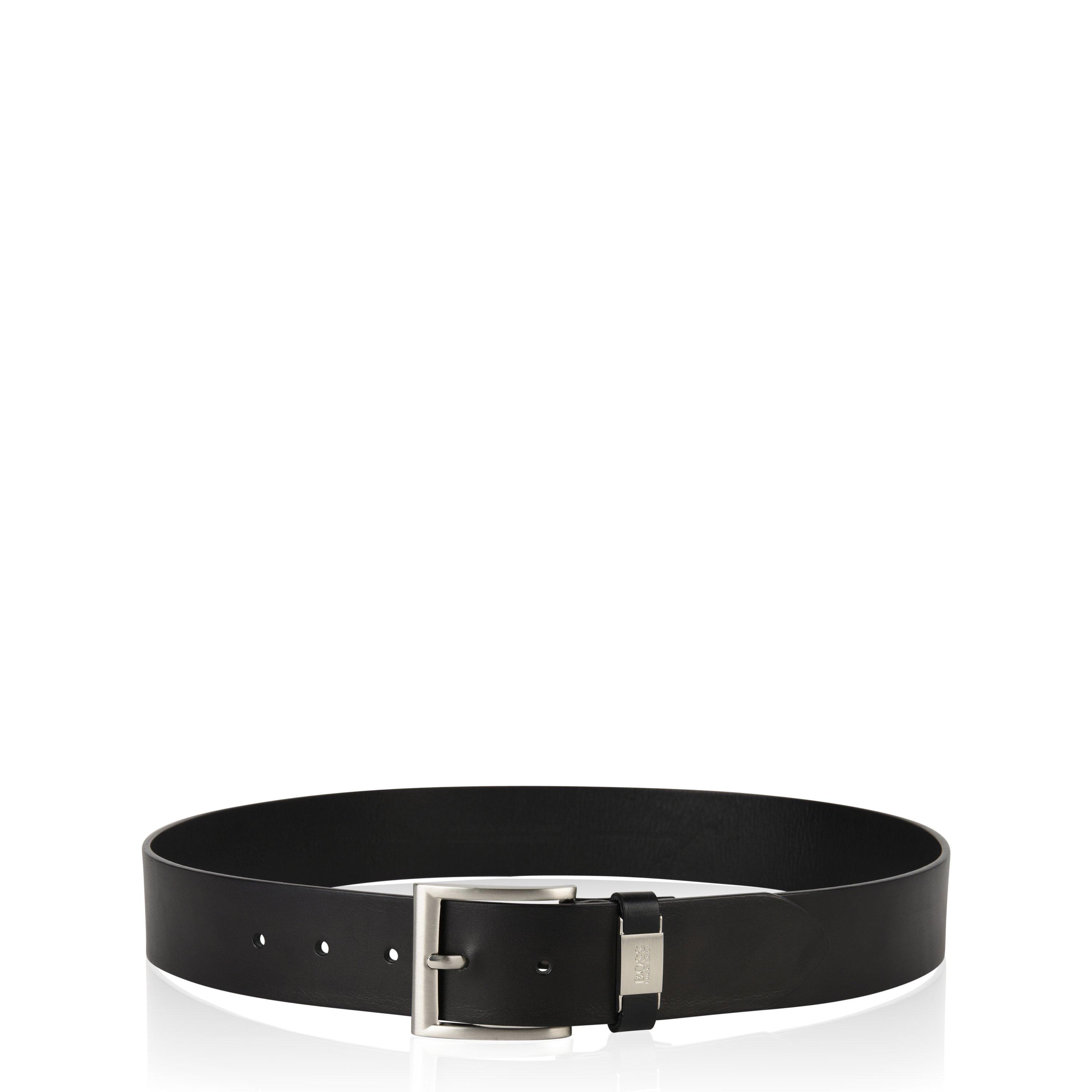 Boss Men's Connio Leather Belt - Black 001