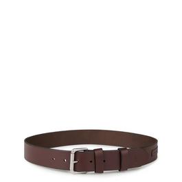 Polo Ralph Lauren Logo Patch Leather Belt