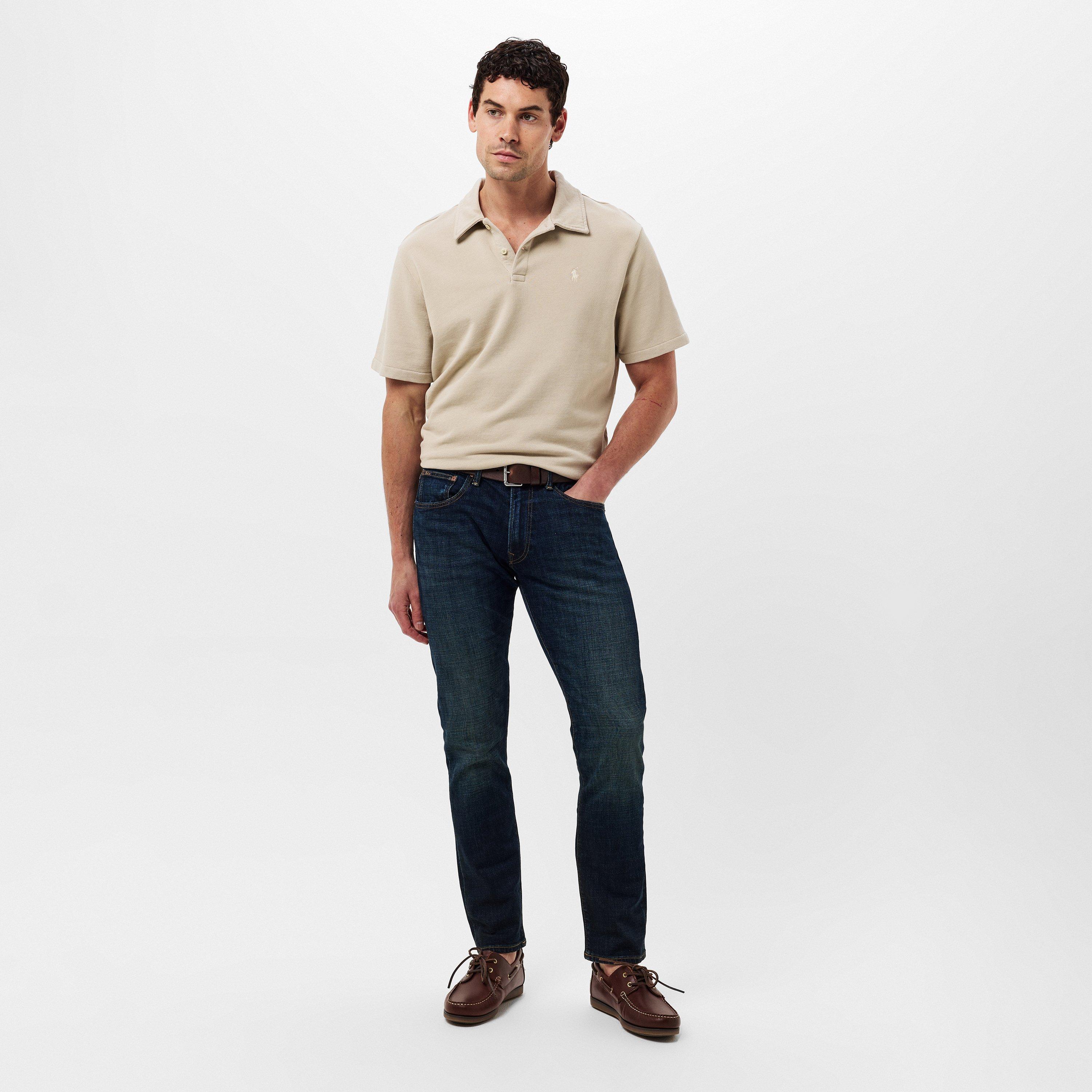 Brown - Polo Ralph Lauren - Logo Patch Leather Belt - 5