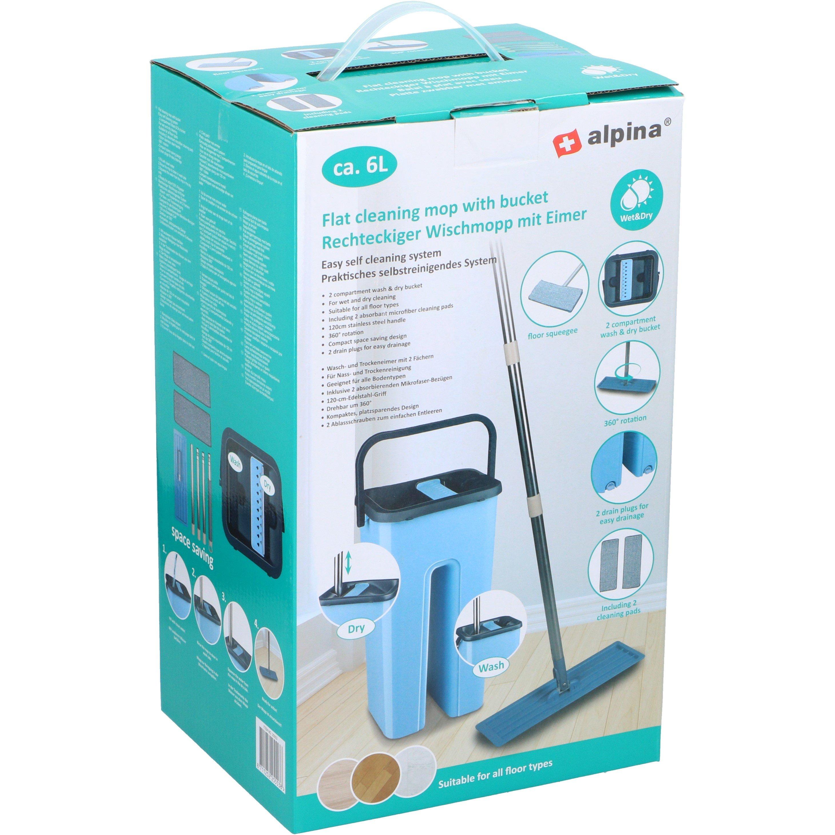 Multi - Alpina - Flat Mop w Bkt 00 - 2