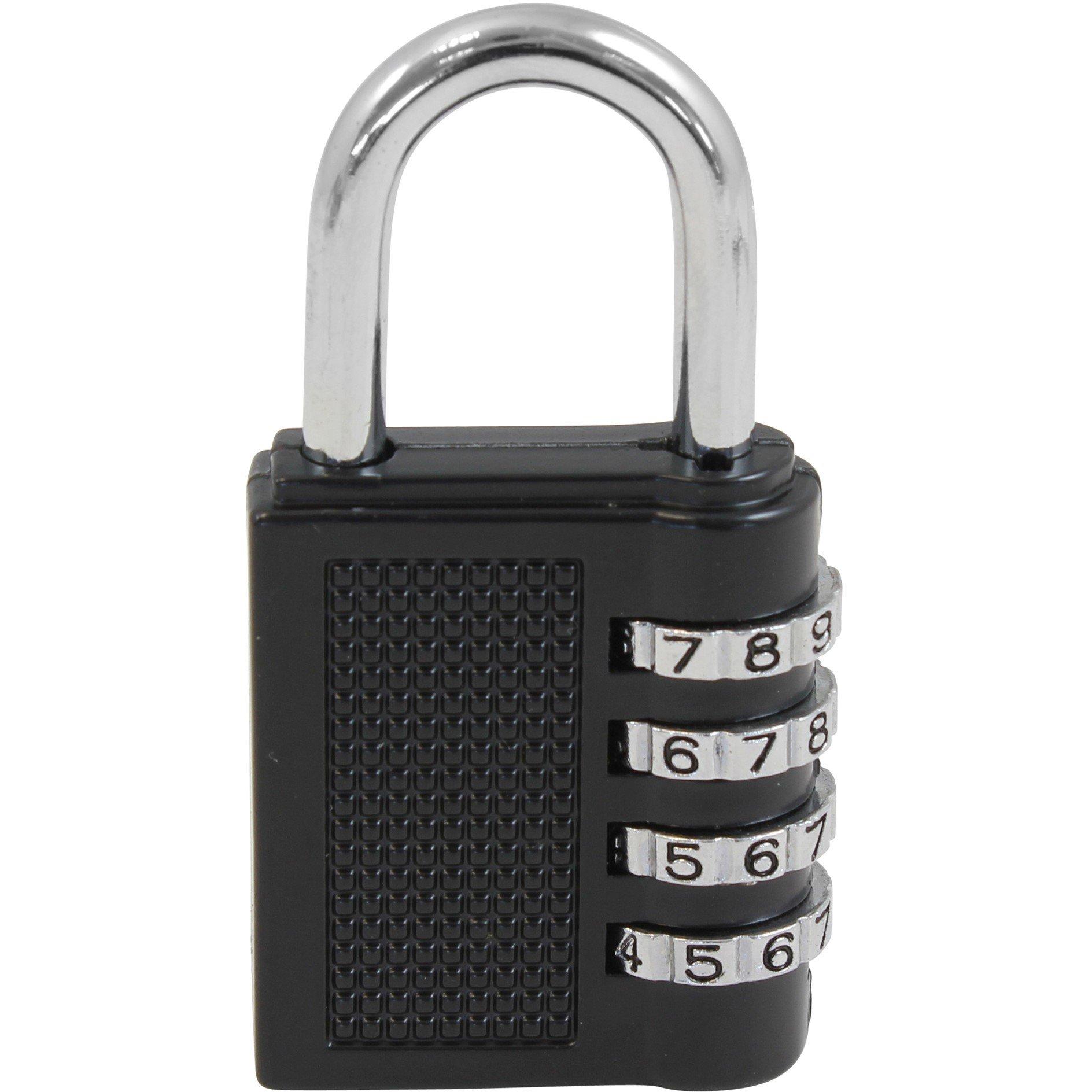 Nero e Argento - Dekton - Dekton 4 Digit Combination Padlock - 2