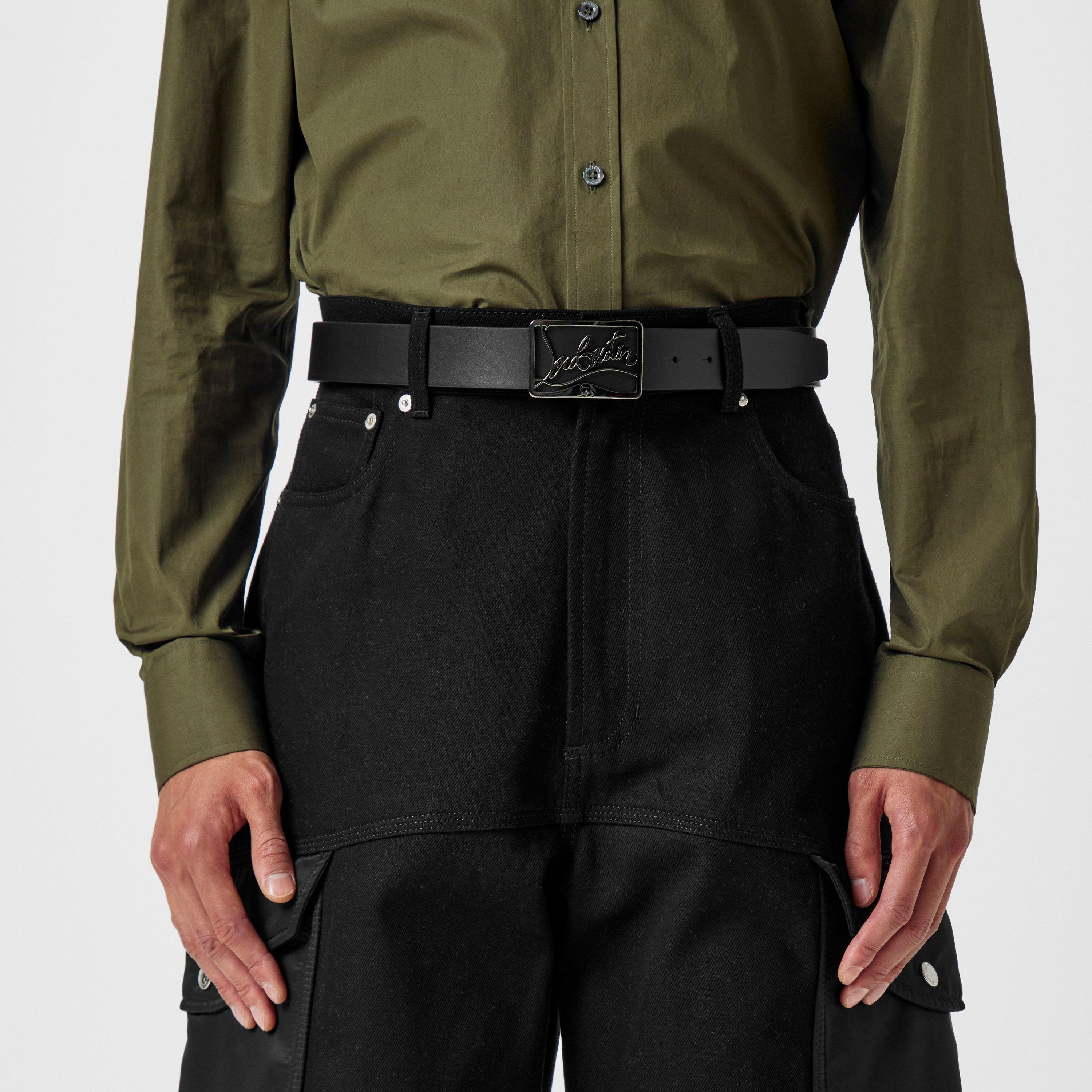 Christian Louboutin | Ricky Belt | Leather Belt | Cruise Fashion