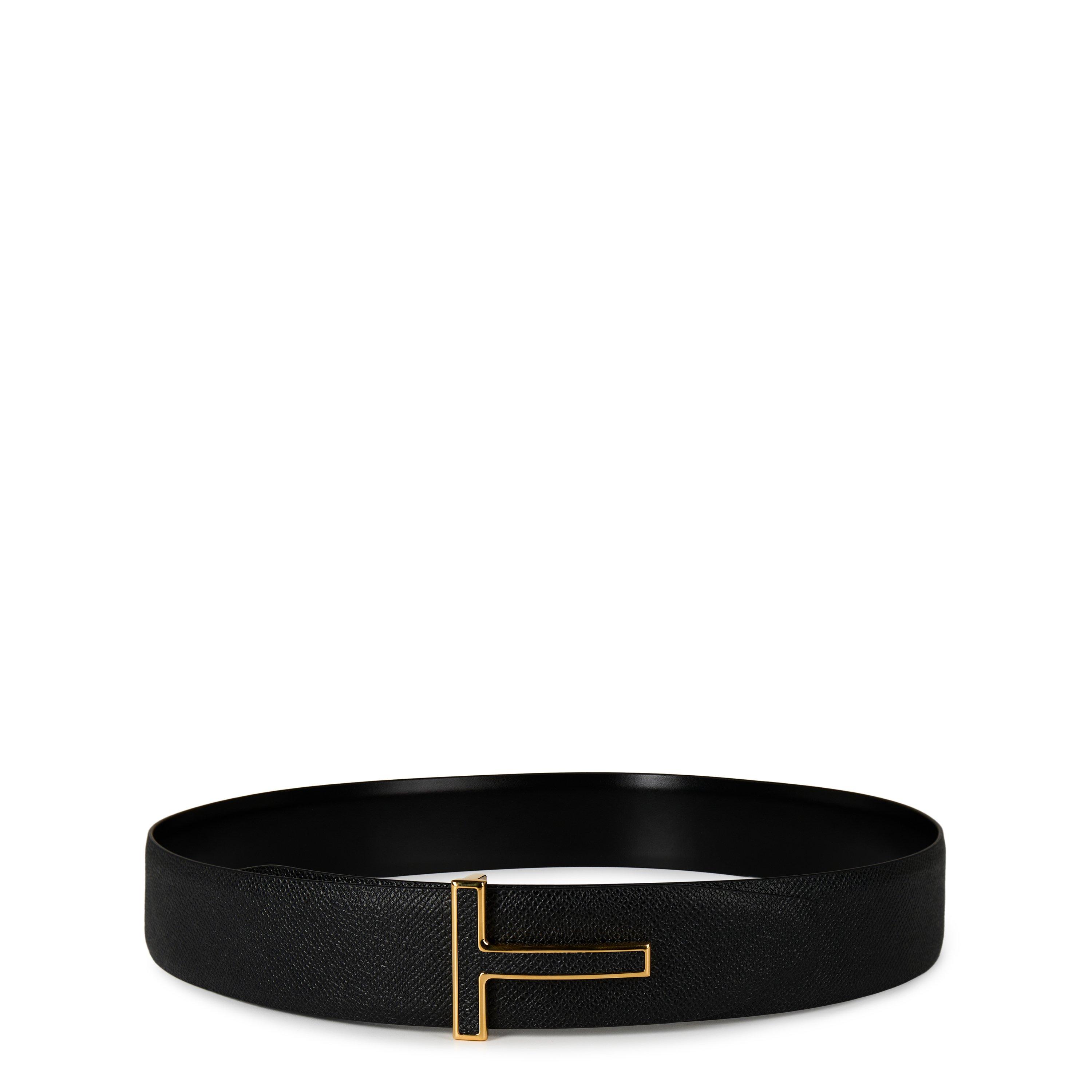 Tom Ford T Insert Belt - Black 1N001 - Size 105
