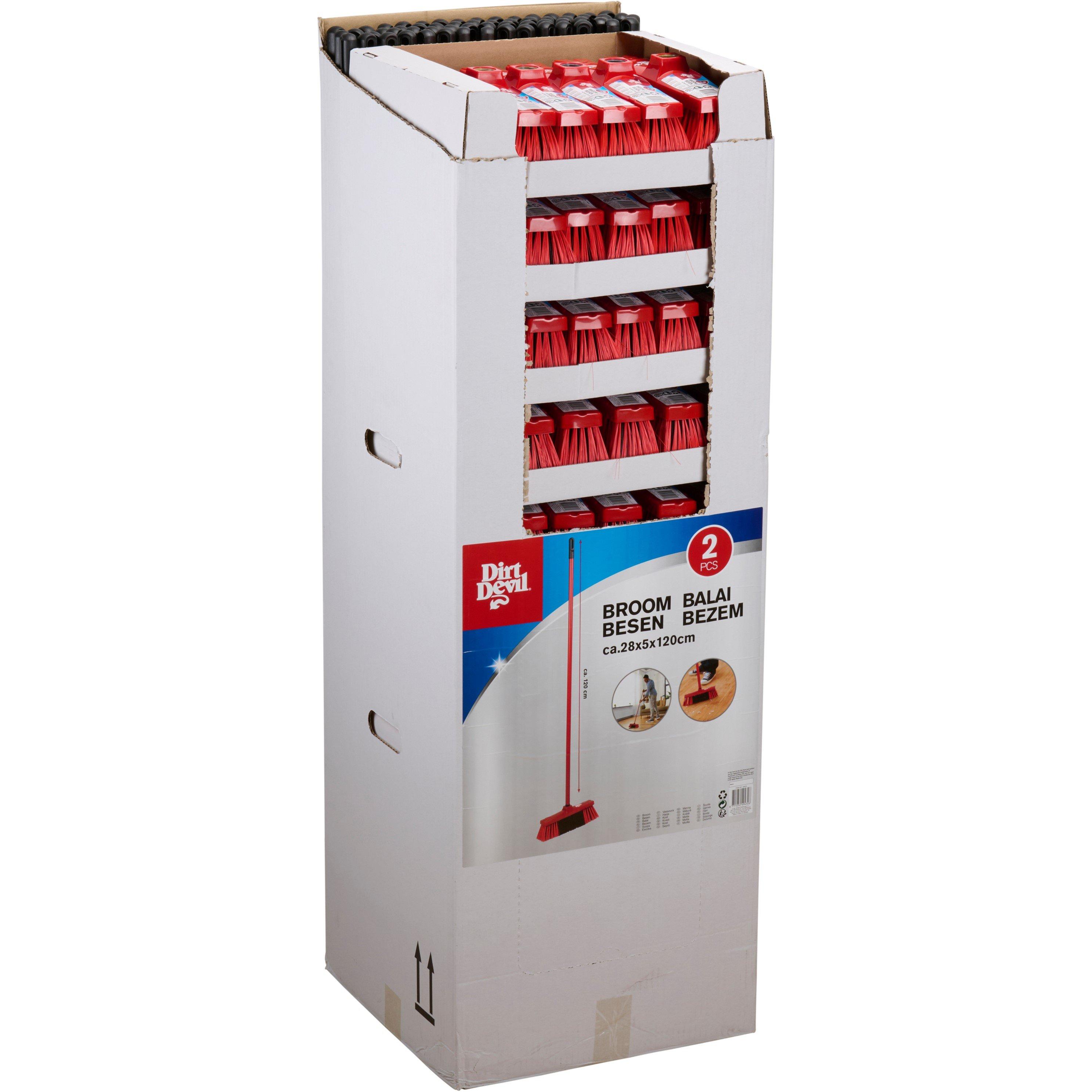 Red - Dirt Devil - Broom w Handle 09 - 1