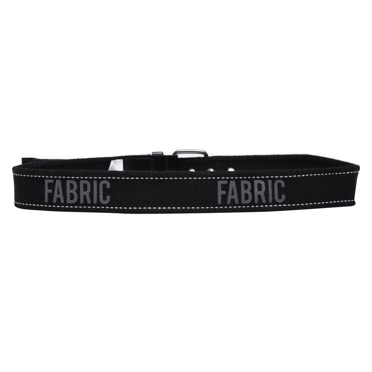 Noir - Fabric - Fabric Texted Belt - 3