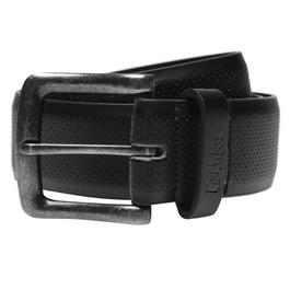 Lee Cooper Pattern Belt Mens