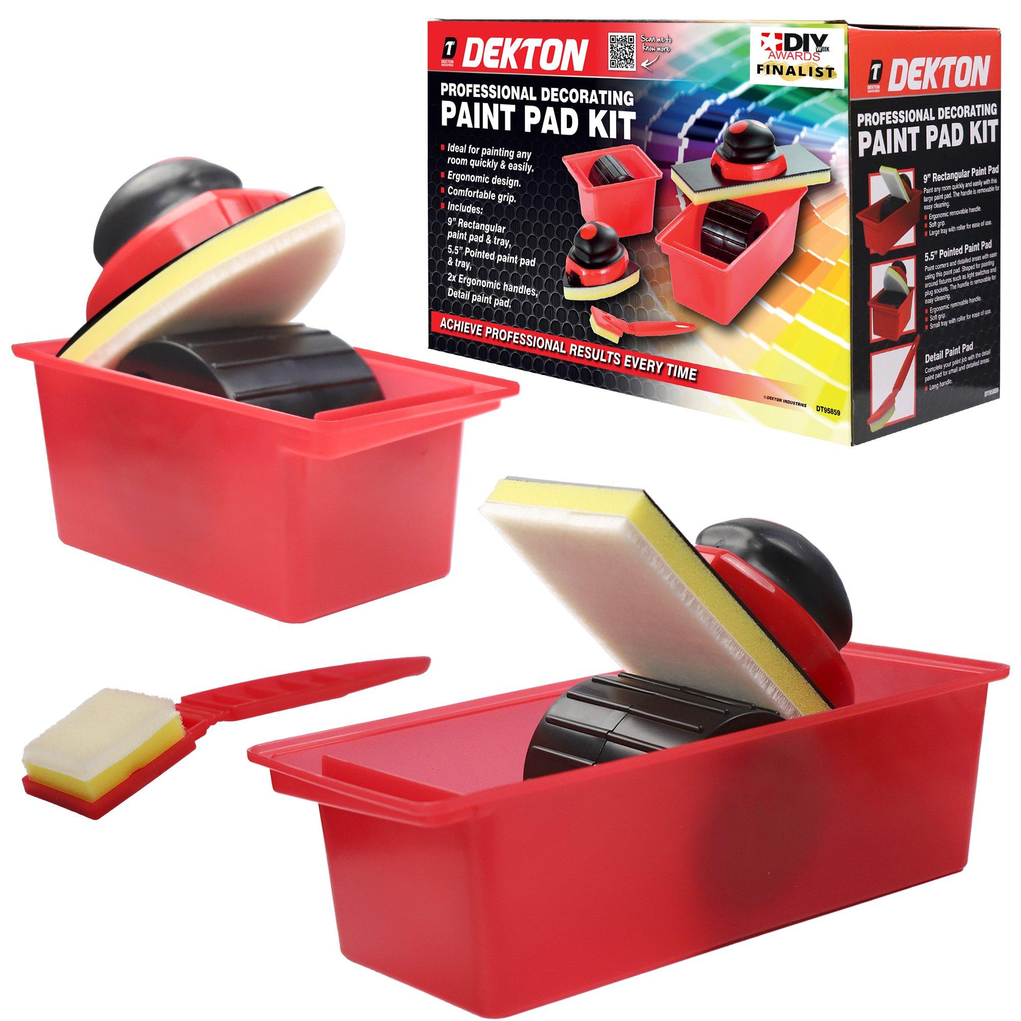 Red & Black - Dekton - Dekton Paint Pad Kit - 1