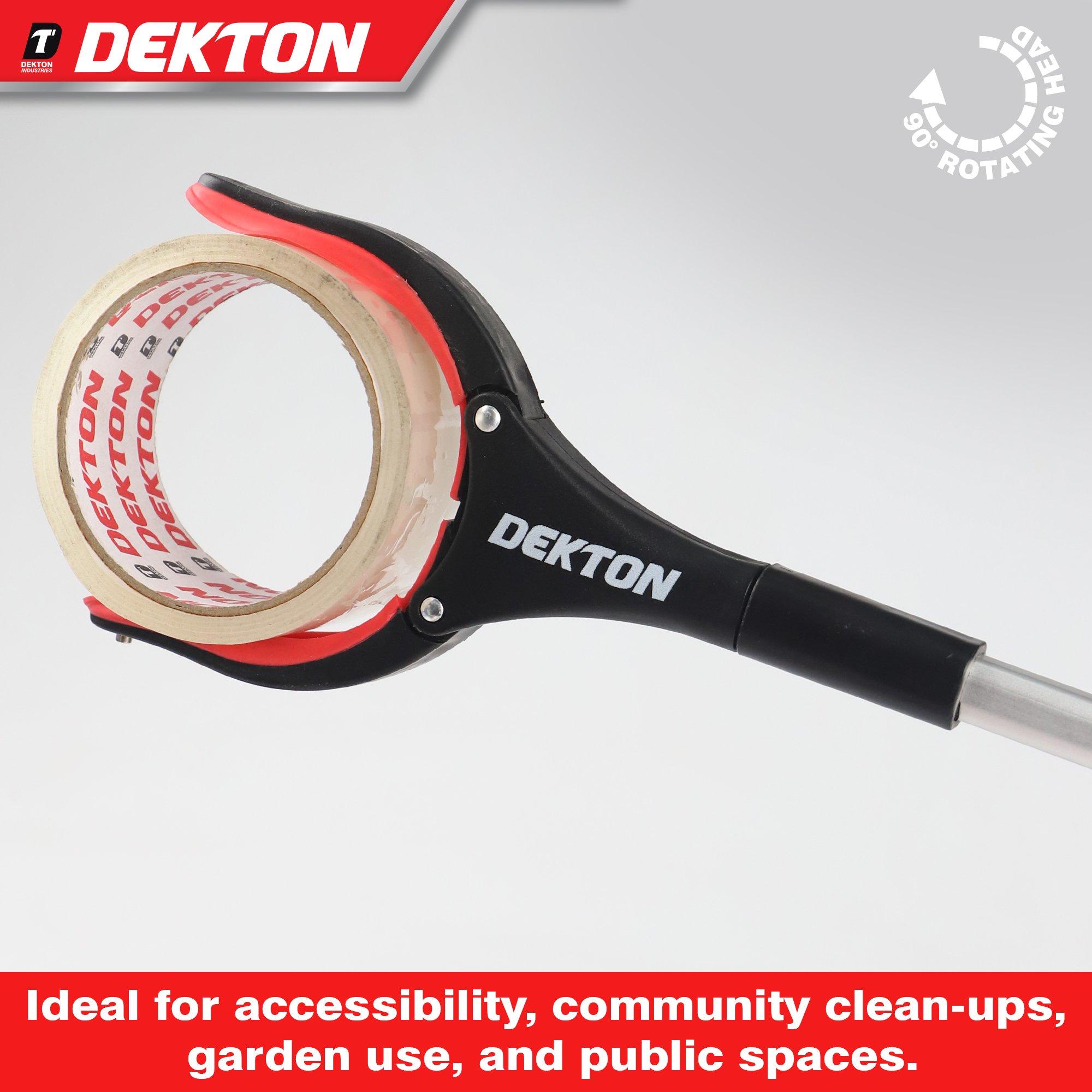 Crna/Srebrna - Dekton - Super Claw Folding Pick Up Tool - 5