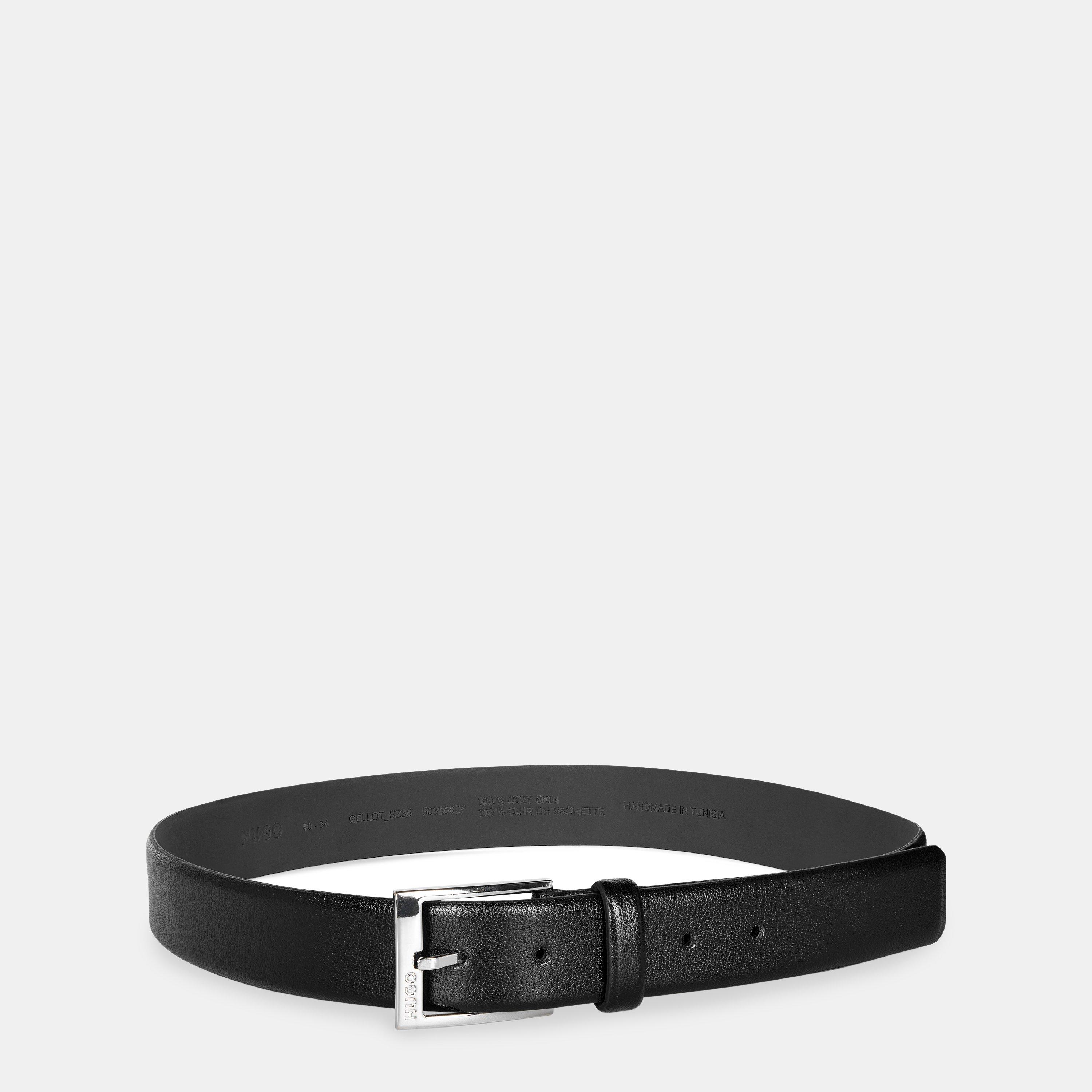 Hugo Men's Gellot Belt - Black - 30R (80cm)