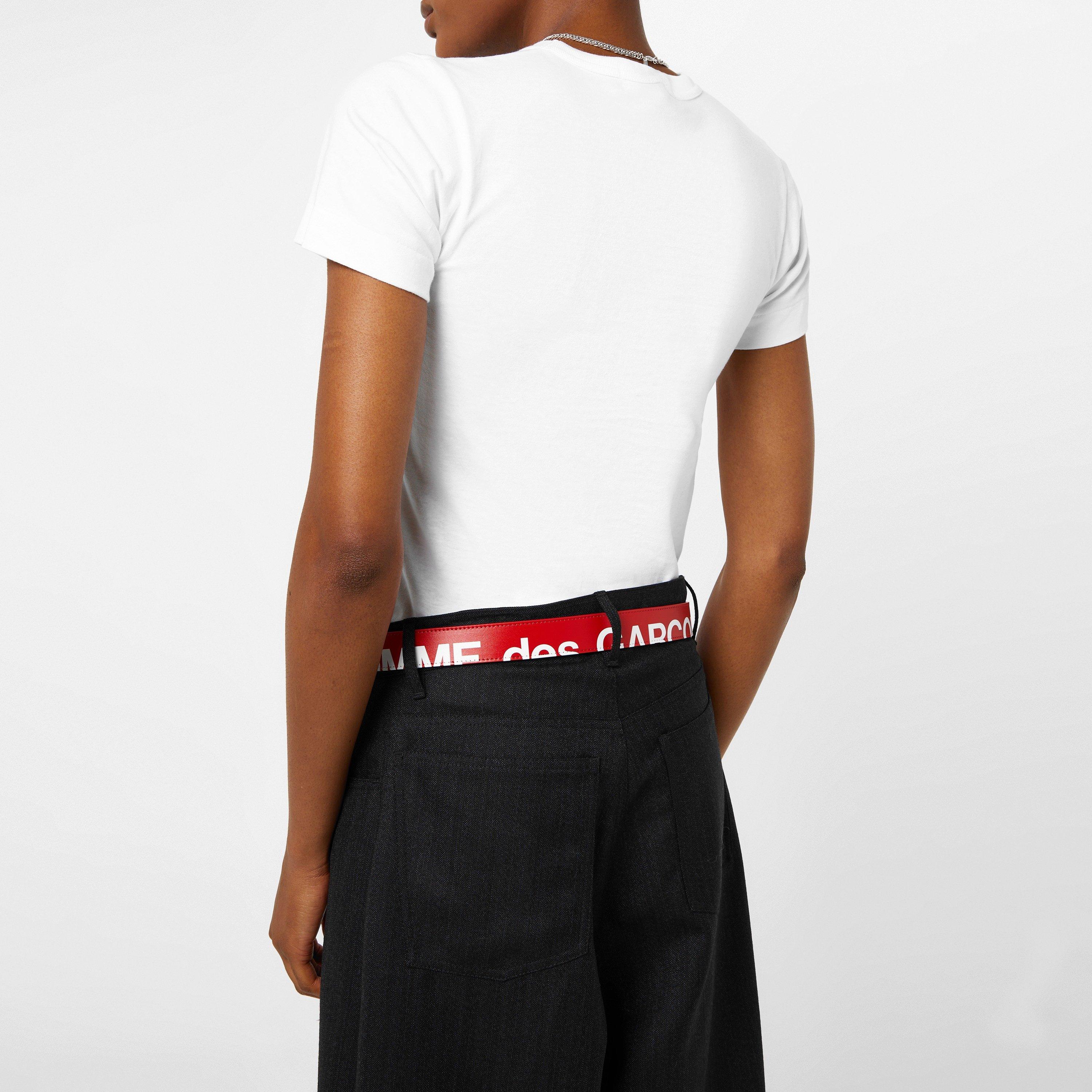 Comme des Garcons Wallet | Logo Belt | Leather Belt | FRASERS