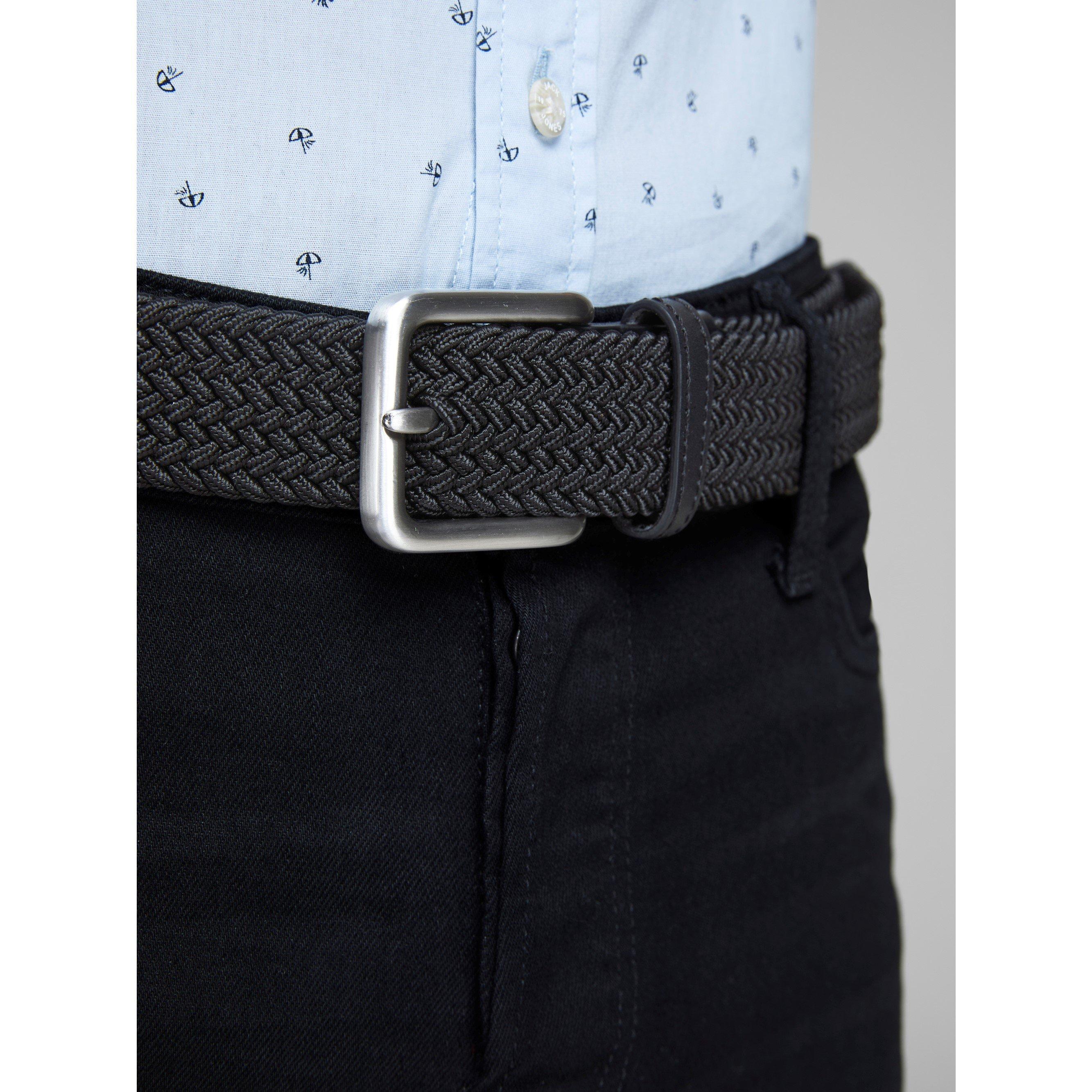 Zwart - Jack and Jones - Spring Woven Belt Mens - 4