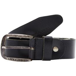 Jack and Jones Paul Leather Belt Mens