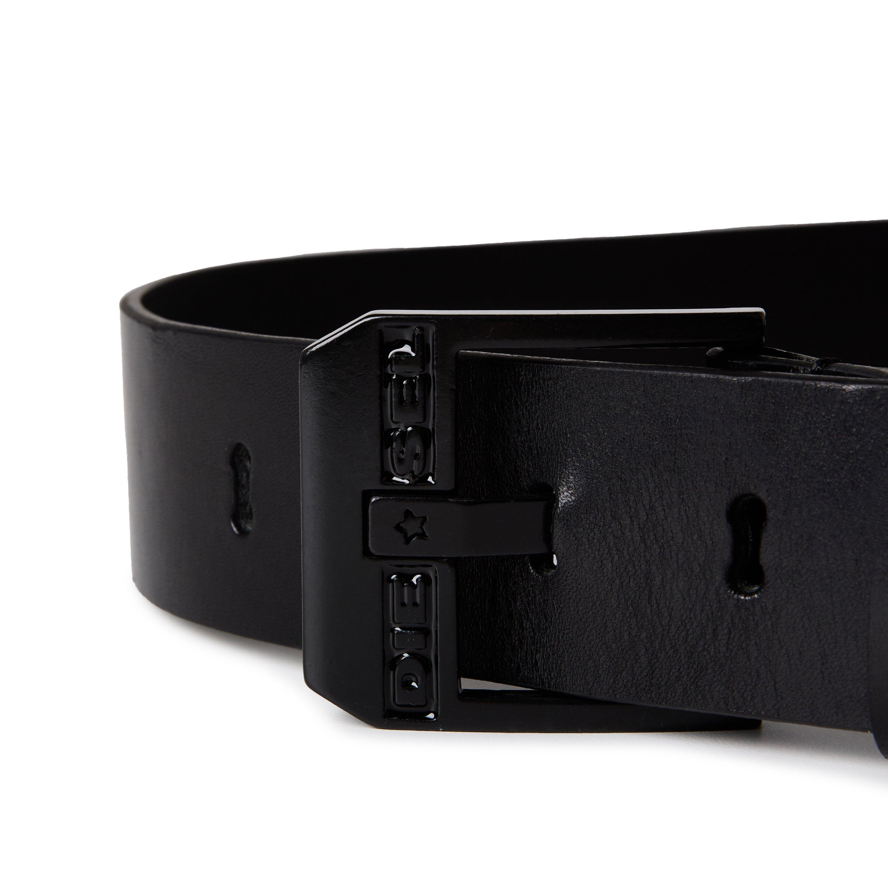Blk/Blk H0015 - Diesel - Bluestar Leather Belt - 5