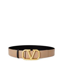 Valentino Garavani V Logo 4cm Reversible Belt