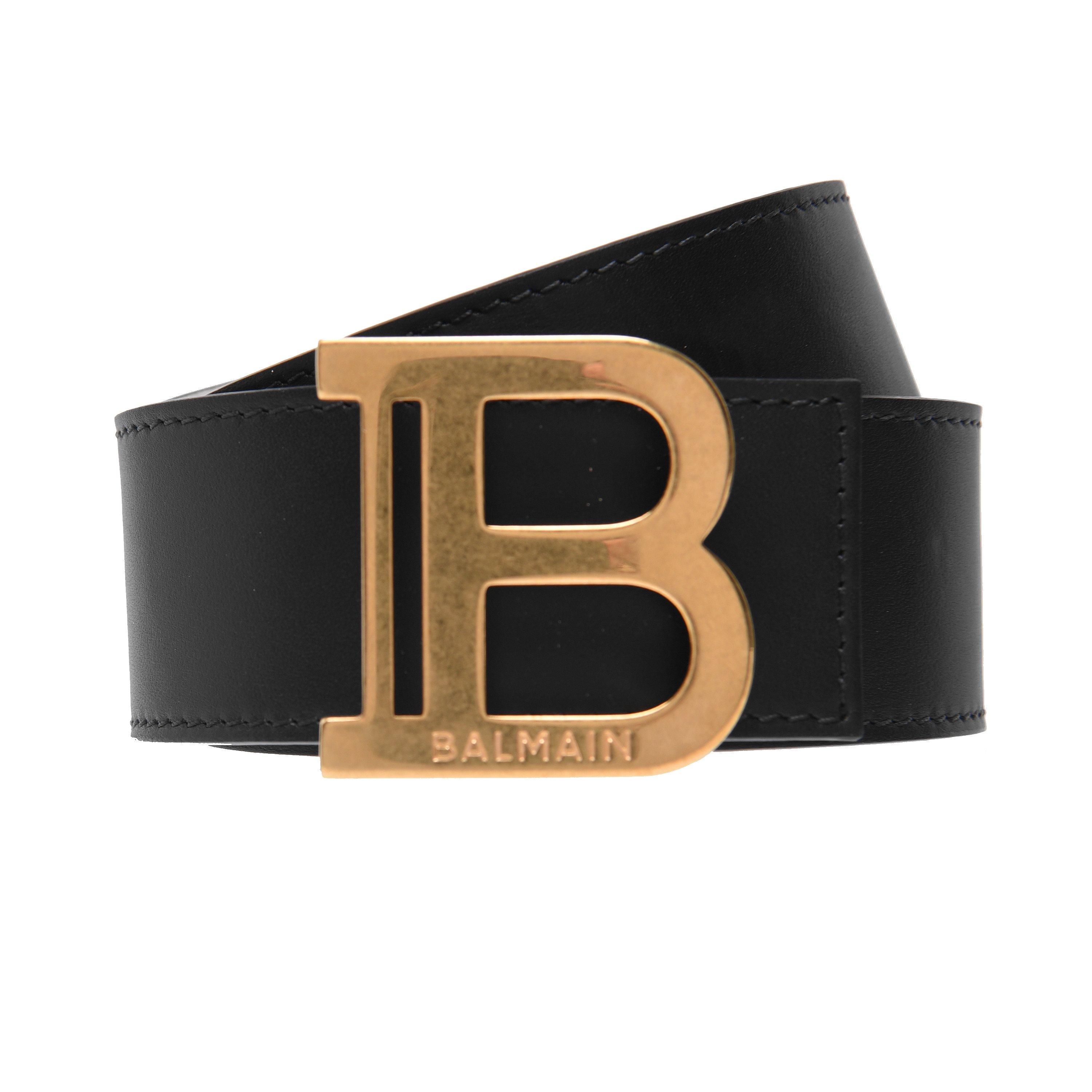 Noir 0PA - Balmain - B Reversible Belt - 2