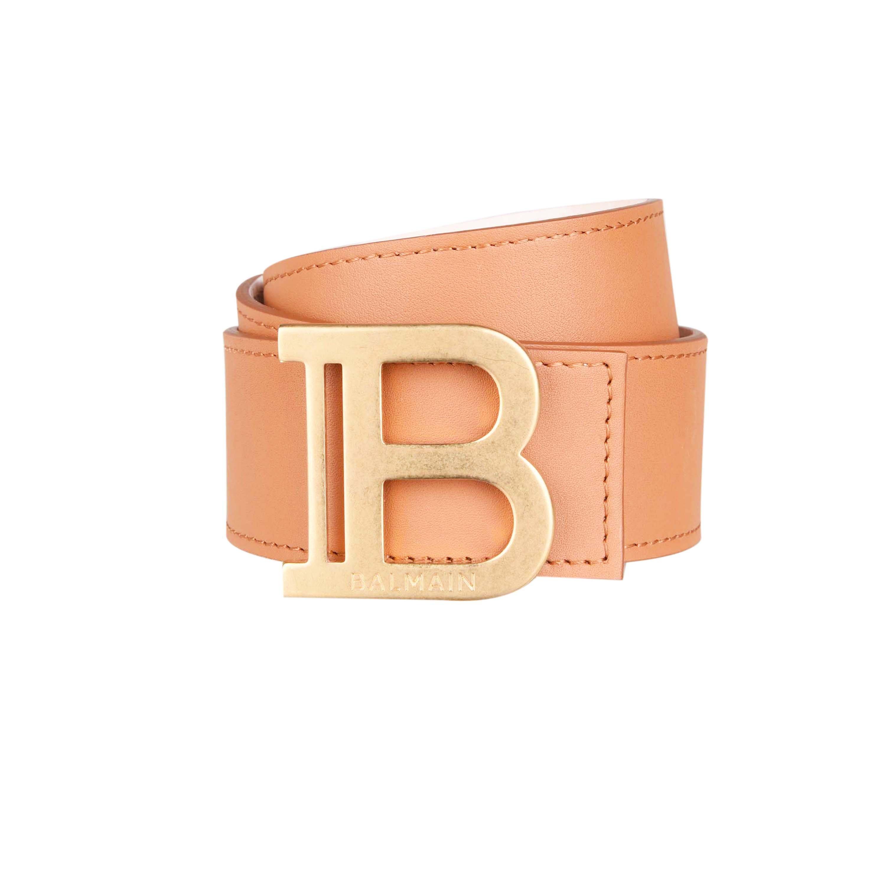 Caramel 8FF - Balmain - B Reversible Belt - 5