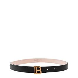 Balmain 2 Cm Reversible Leather Belt