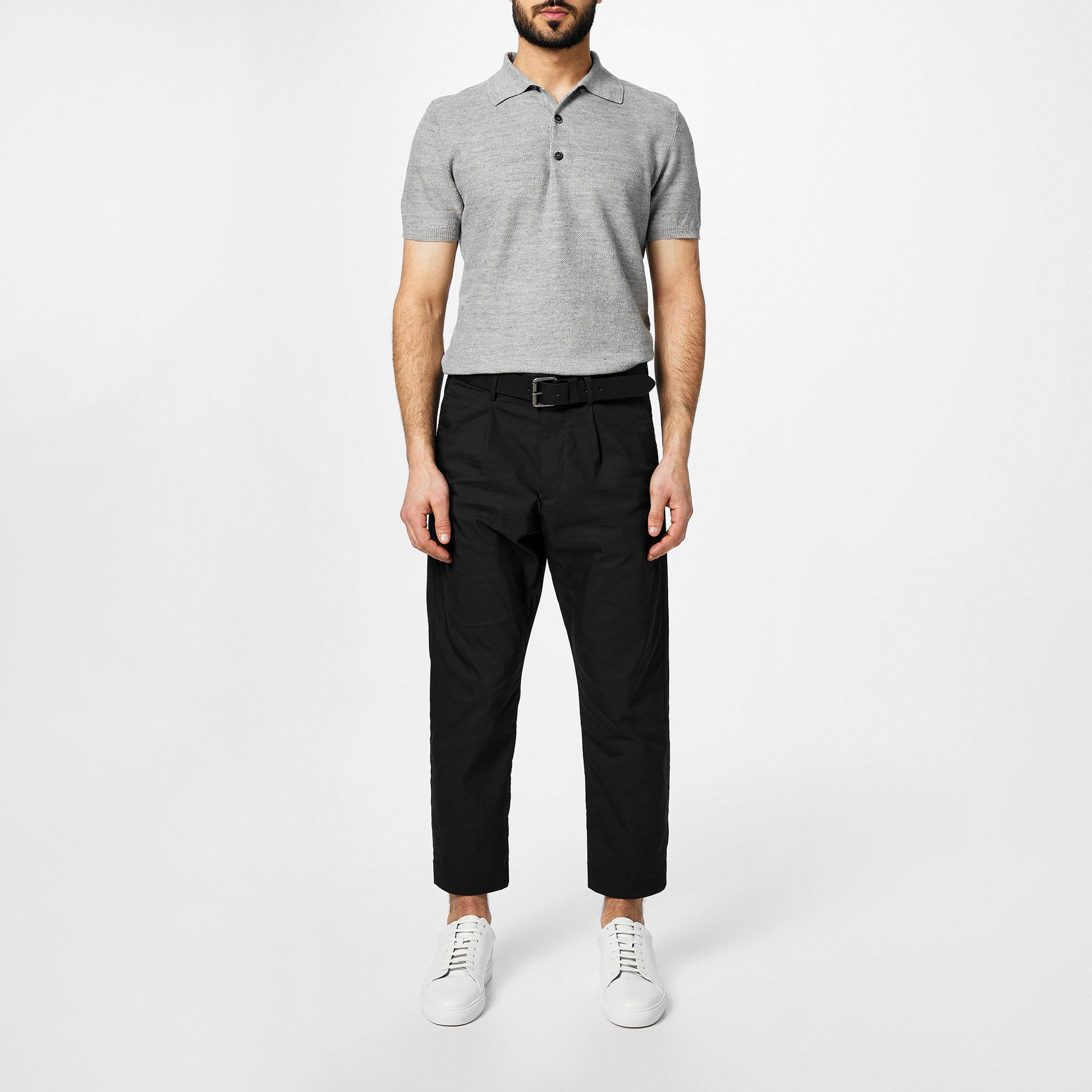 Black BK31 - Barbour - Allanton Leather Belt - 5