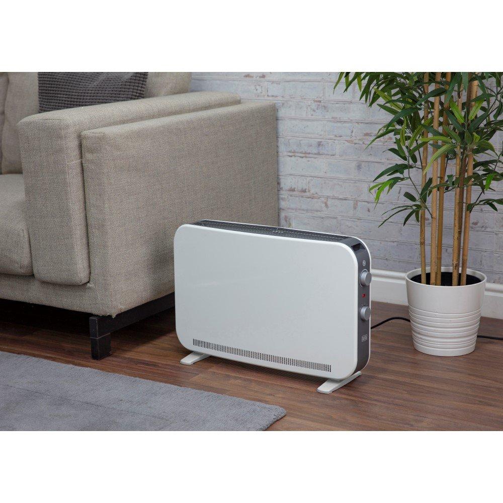 White - Black and Decker - 2.2KW Convection Heater White - 11