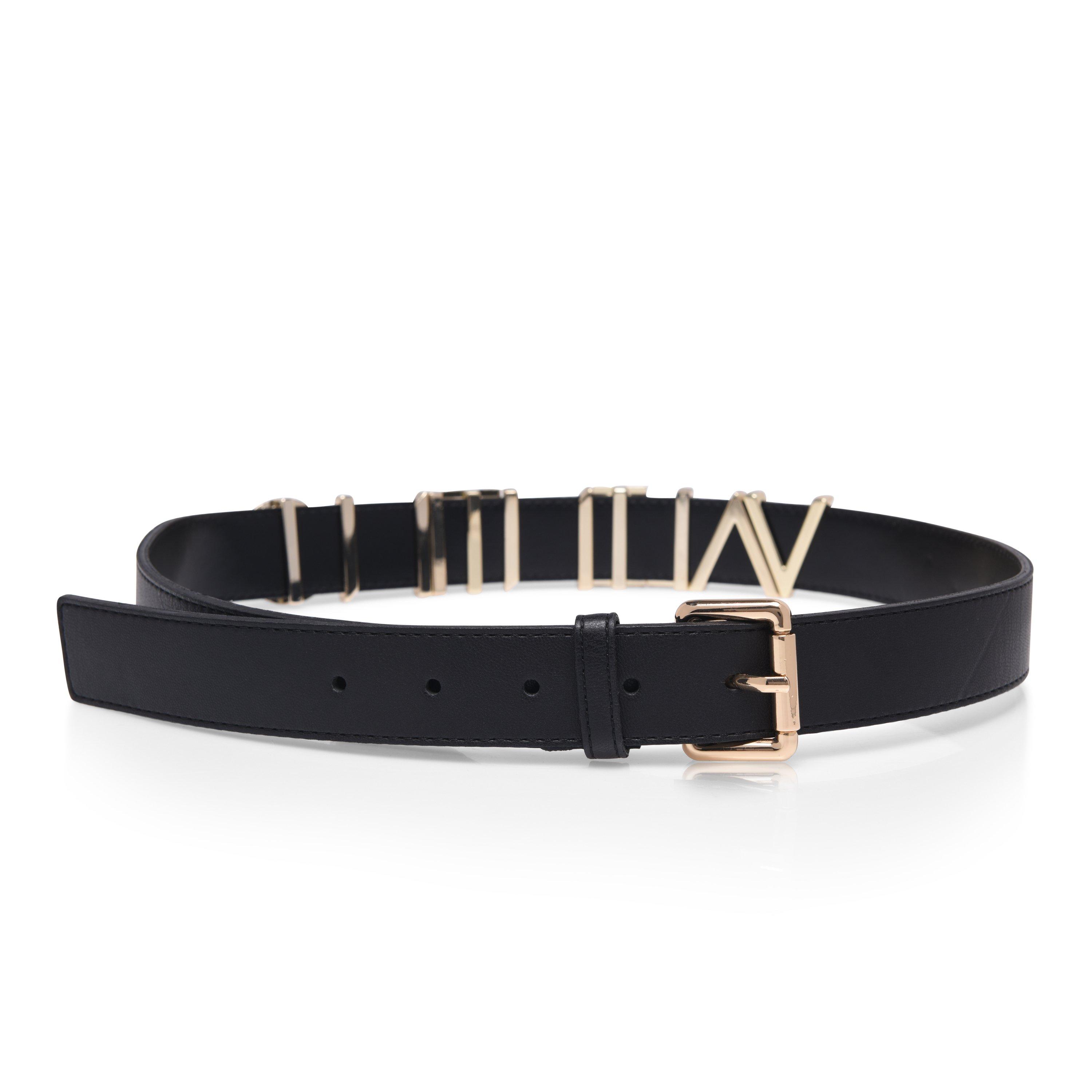 Nero 001 - Valentino - Logo Winter Emma Belt - 2
