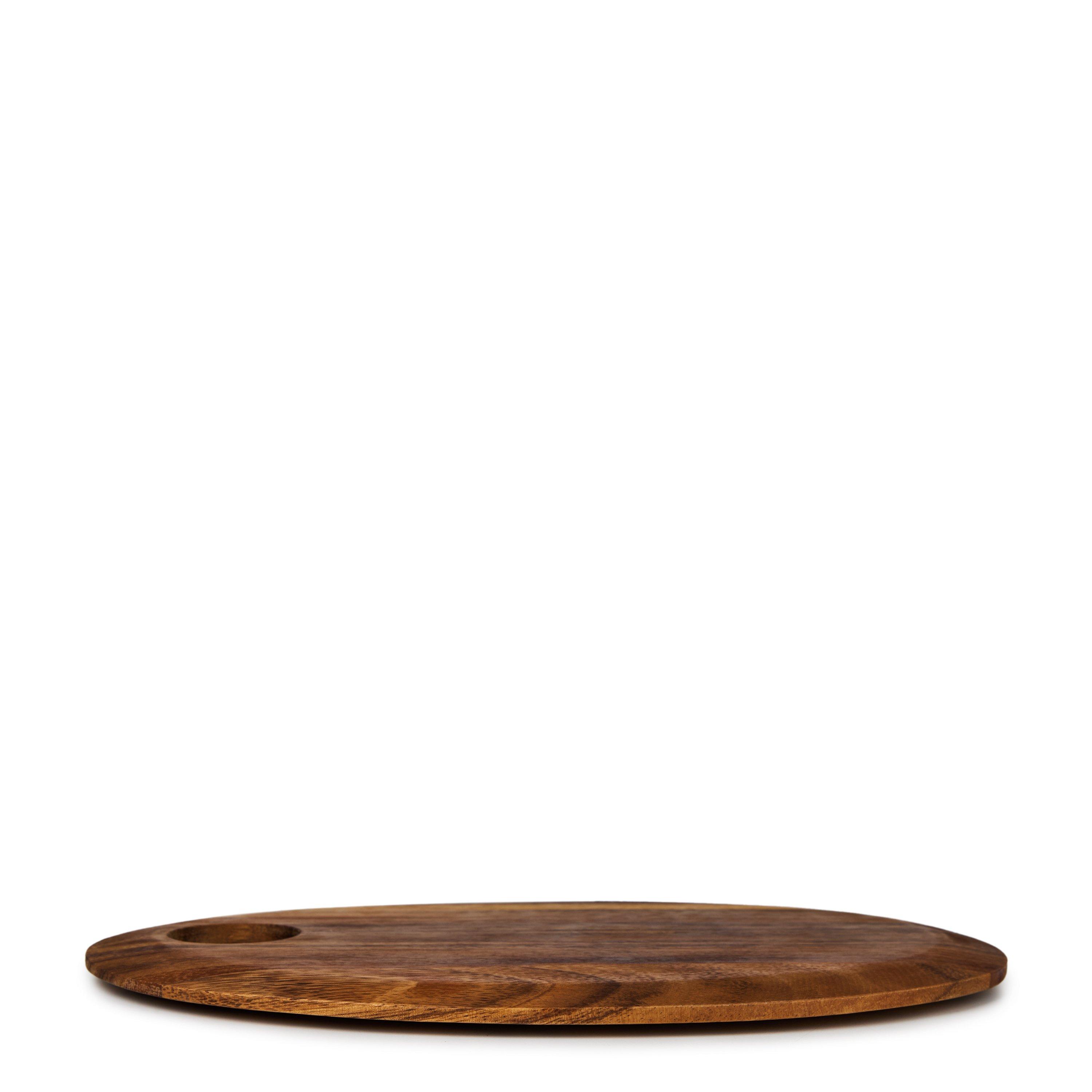 Brown - Bloomingville - Guti Cutting Board, Brown, Suar Wood - 2