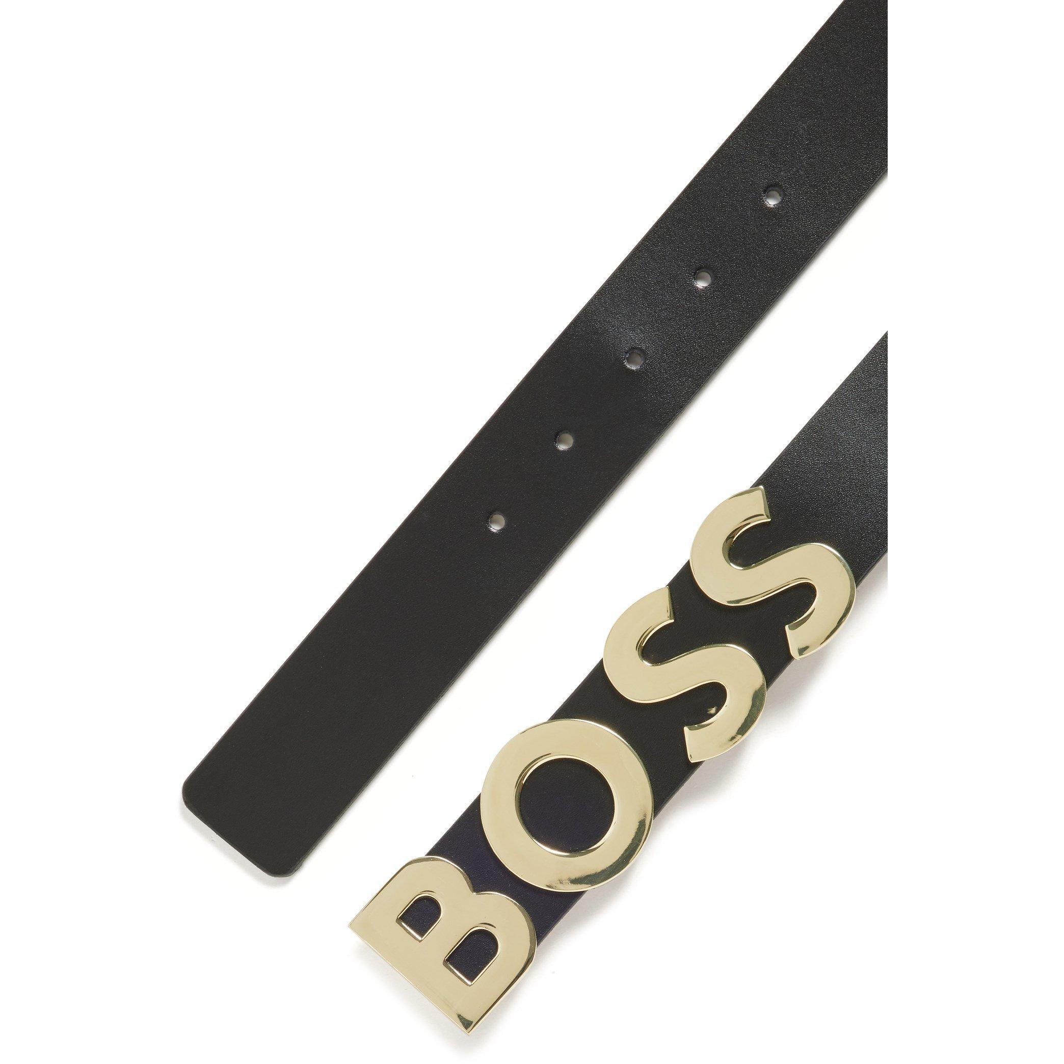 Black - Boss - Women's Bold Logo Belt - 2