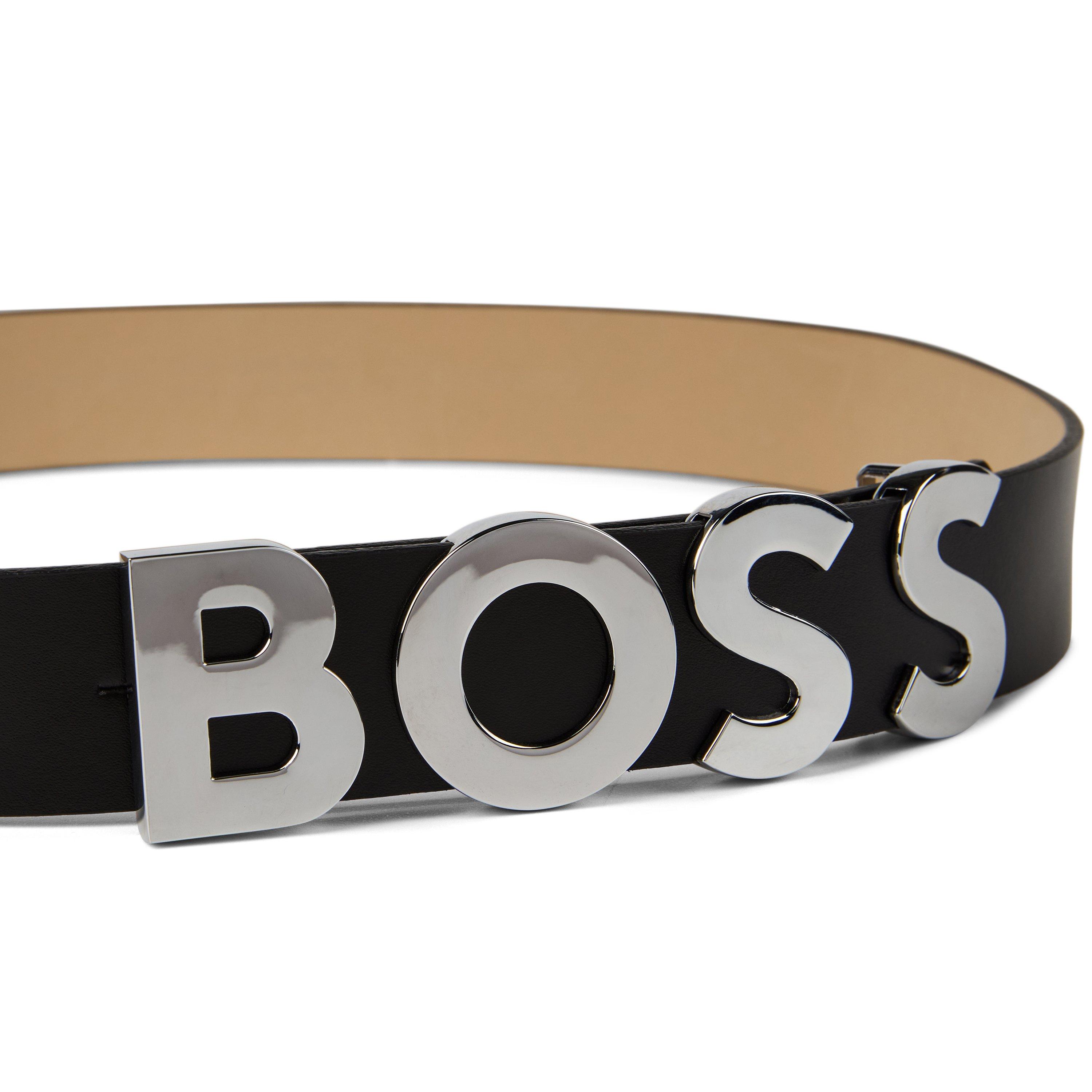 Black - Boss - Women's Bold Logo Belt - 7