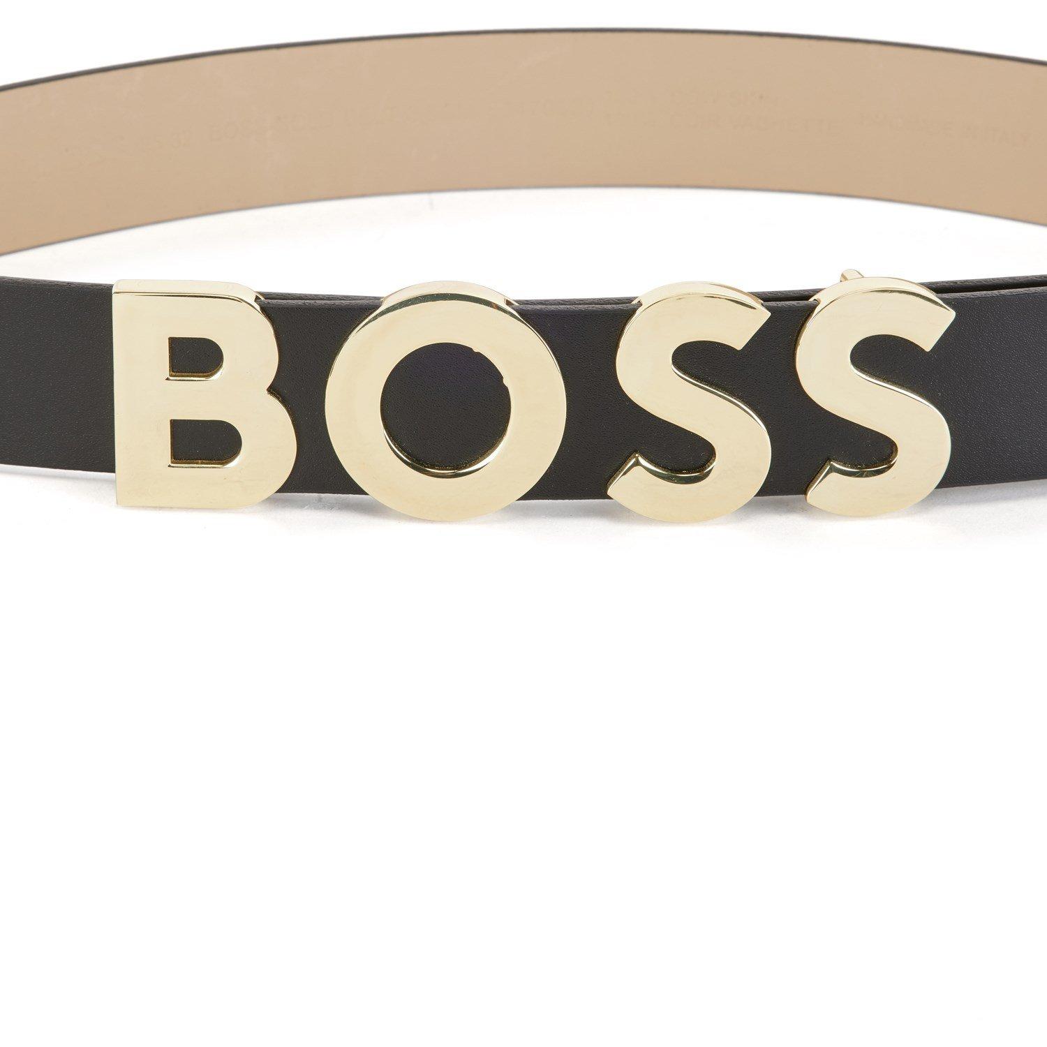 Black - Boss - Women's Bold Logo Belt - 3