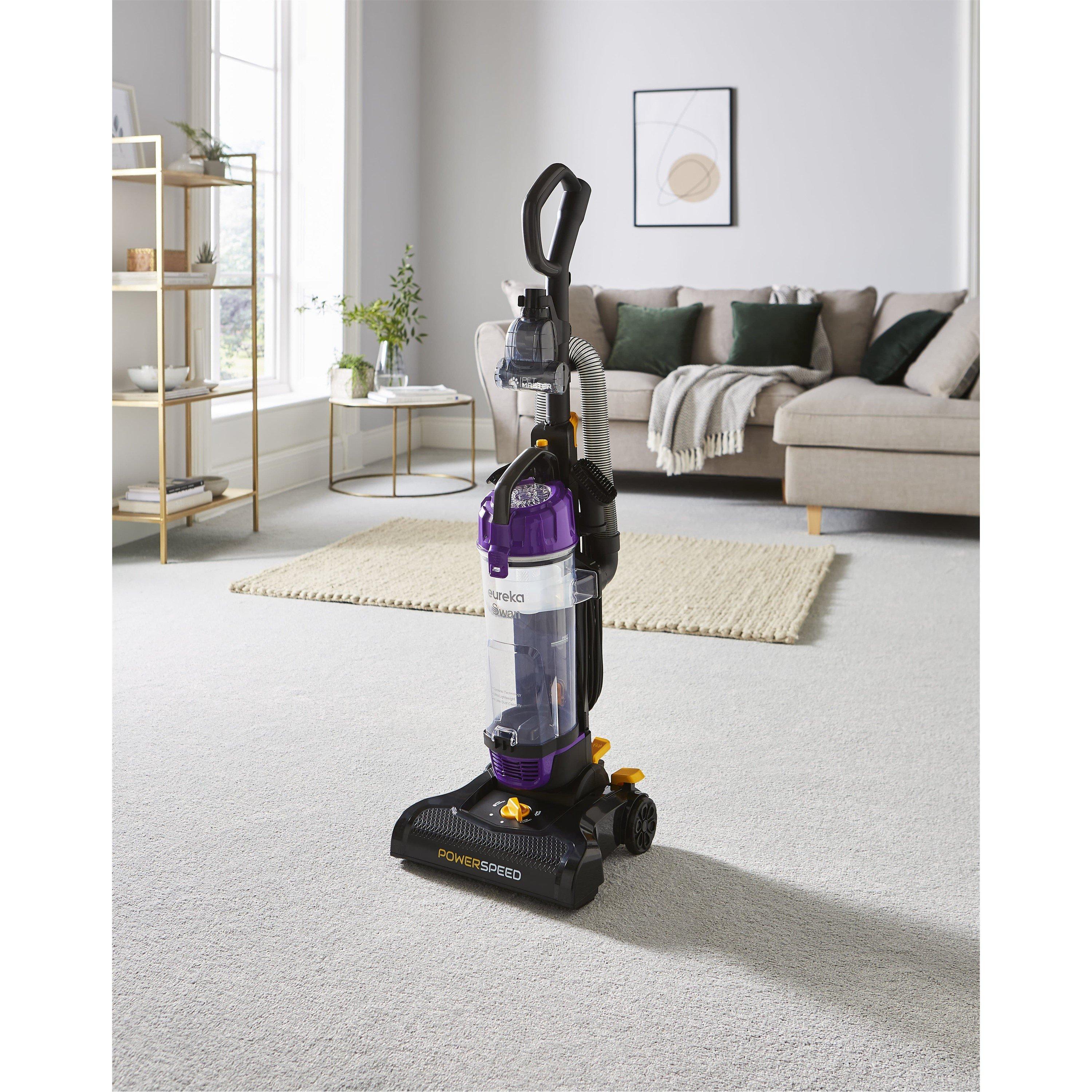 Black/Purple - Swan - Swan Powerspeed Upright Pet Extend Vacuum - 2