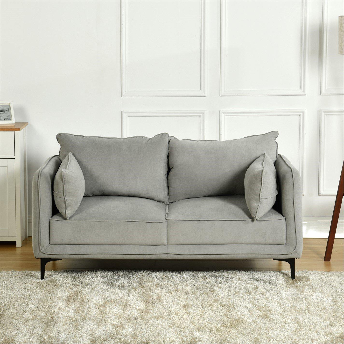 Grey - Jack Wills - Neptune 2 Seat Sofa - 2