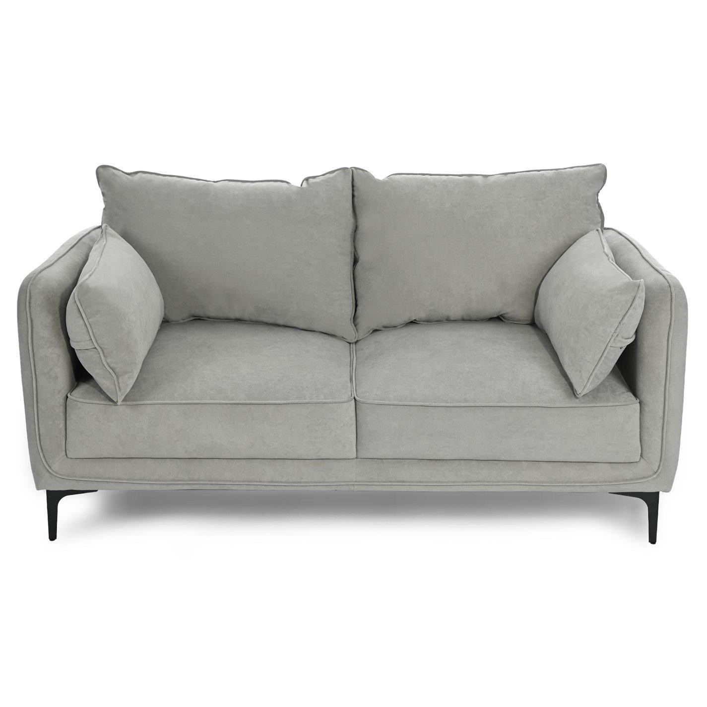 Grey - Jack Wills - Neptune 2 Seat Sofa - 3