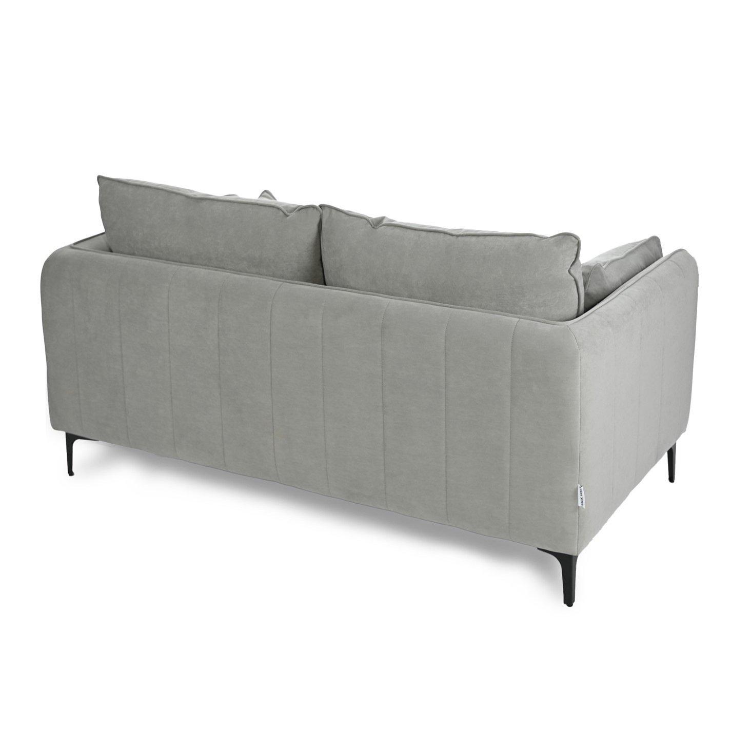 Grey - Jack Wills - Neptune 2 Seat Sofa - 6