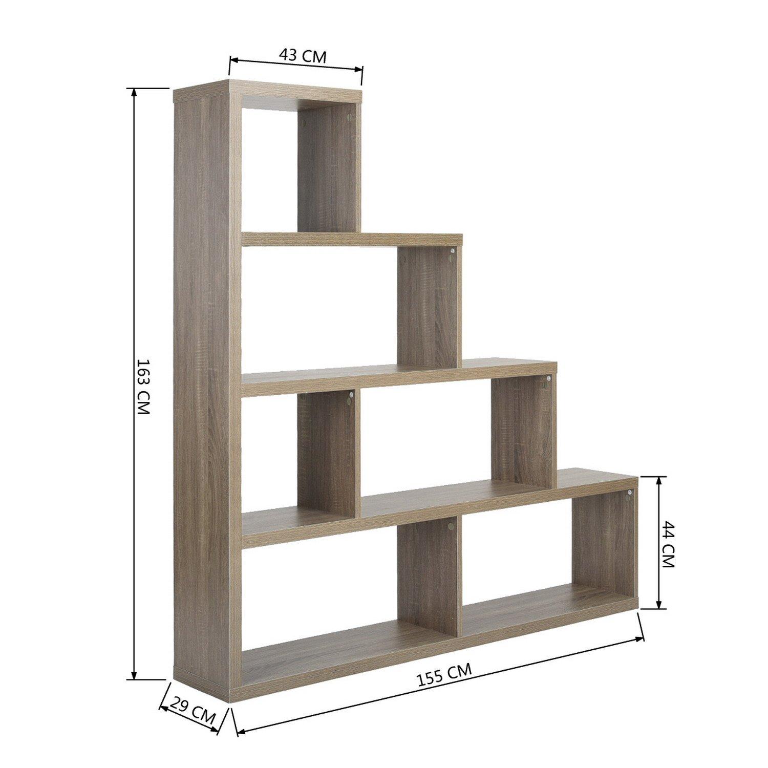 Grey - FurnitureR - Four Layers Shelf - 6