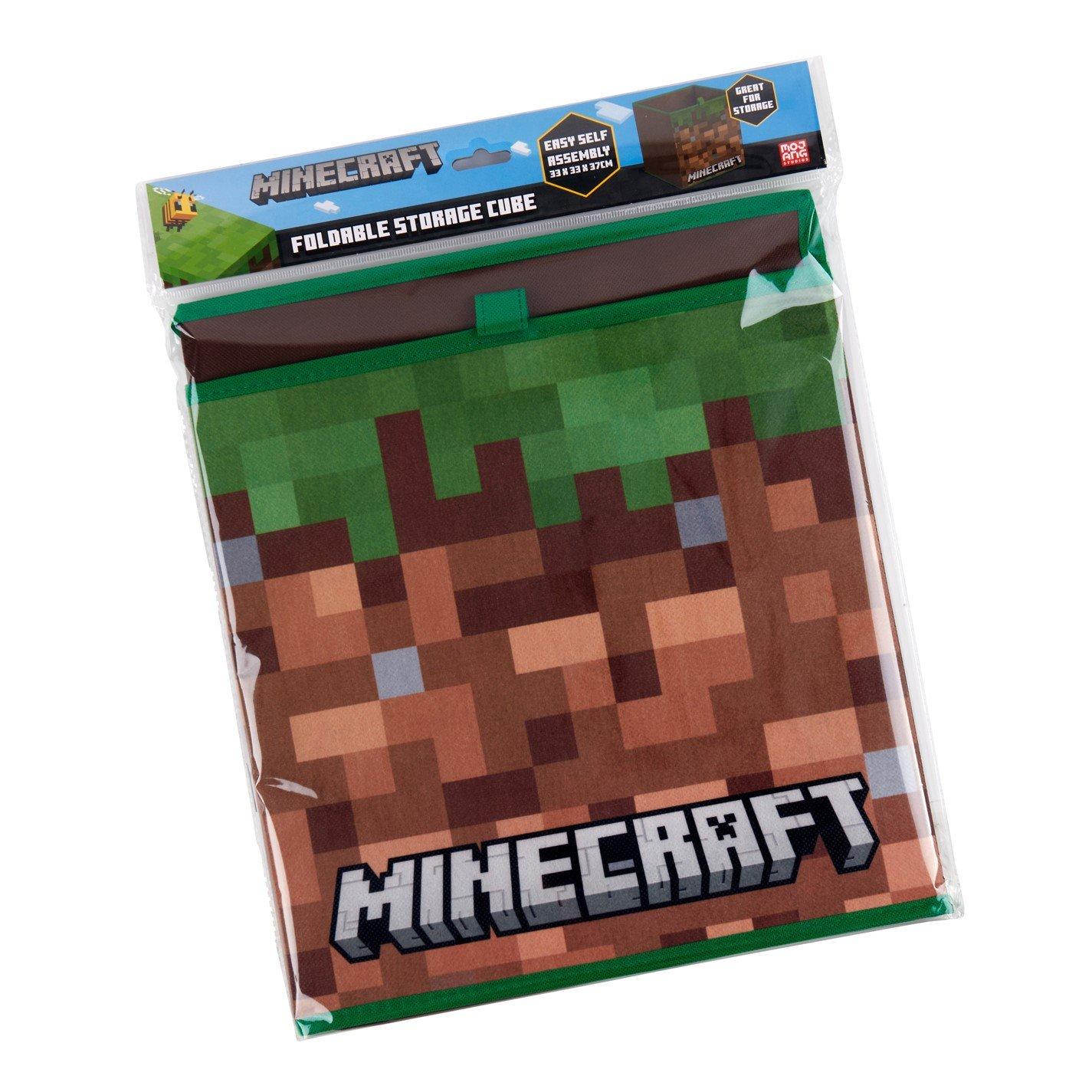 Meerkleurig - Minecraft - Minecraft Collapsible Storage Boxes with Handles Durable Fabric Foldable Storage Cube - 2