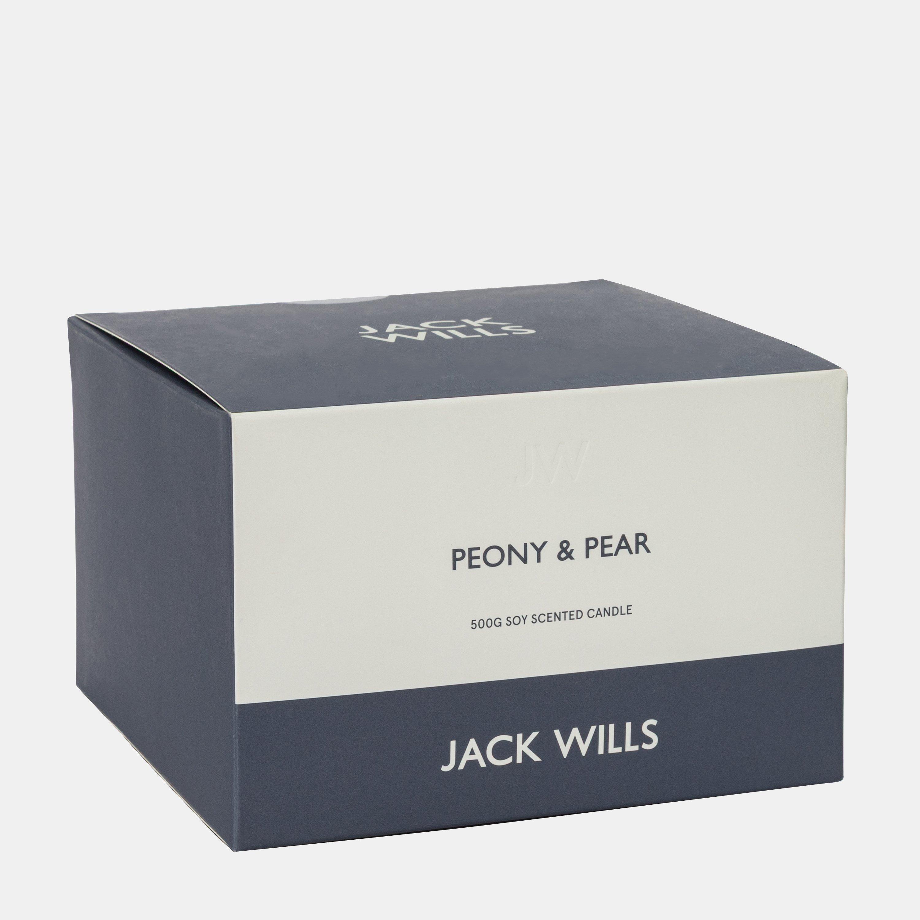 Grey - Jack Wills - 500g Soy Candle - 3