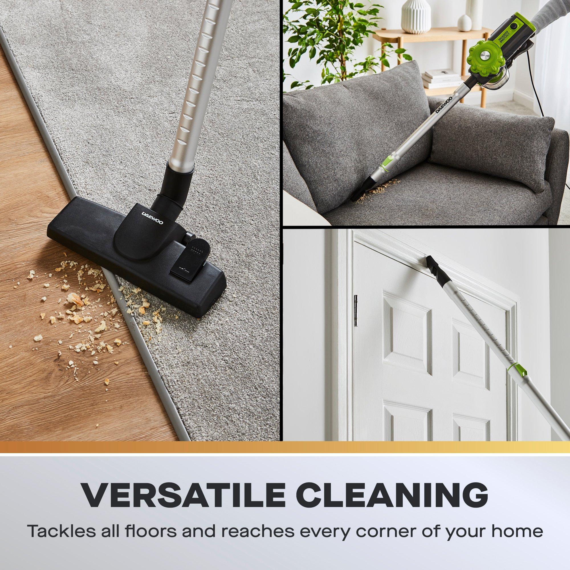 Grey - Daewoo Electricals - Corded Stick Vacuum - 3