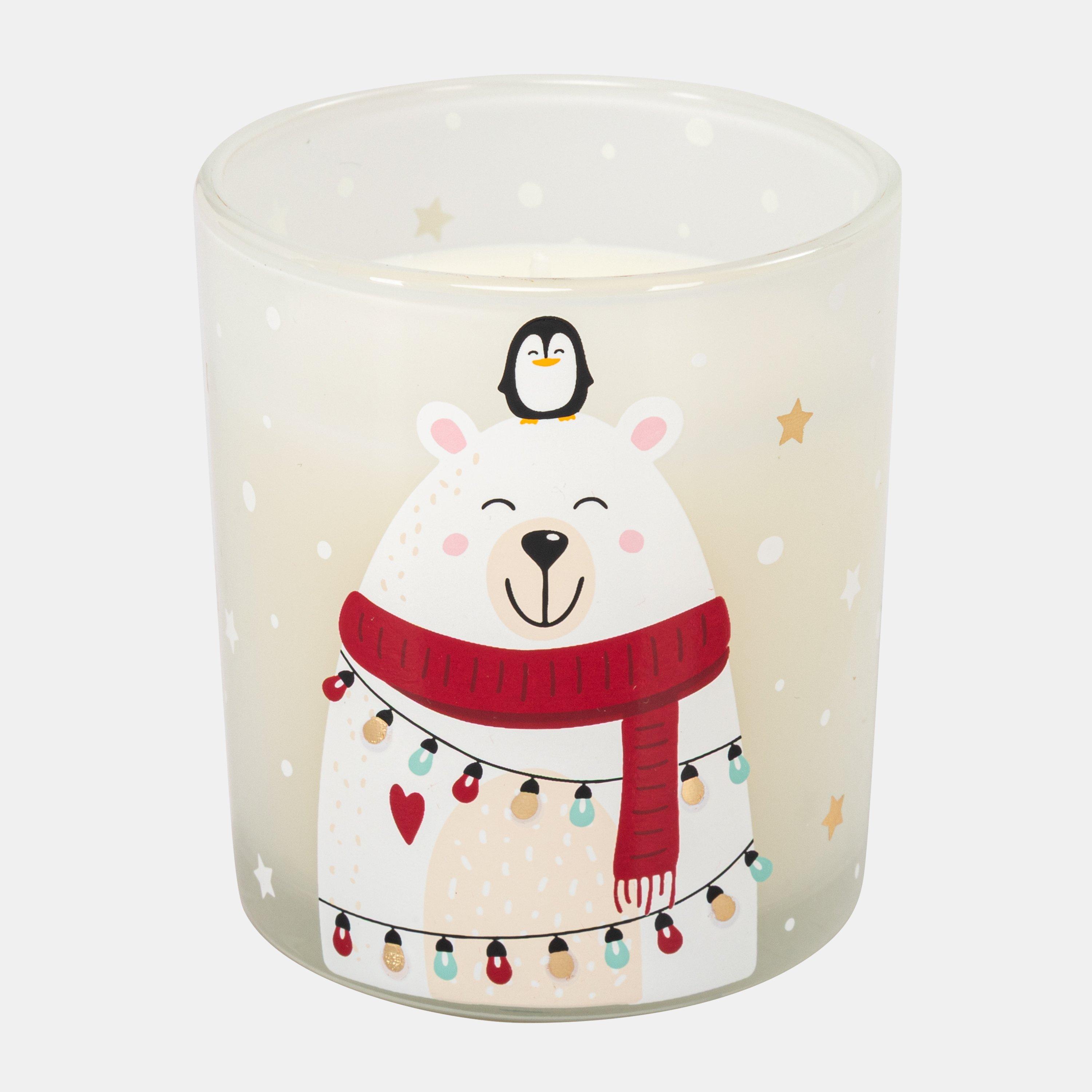 Snowman - The Spirit Of Christmas - SOC Polar Bear Candle - 1