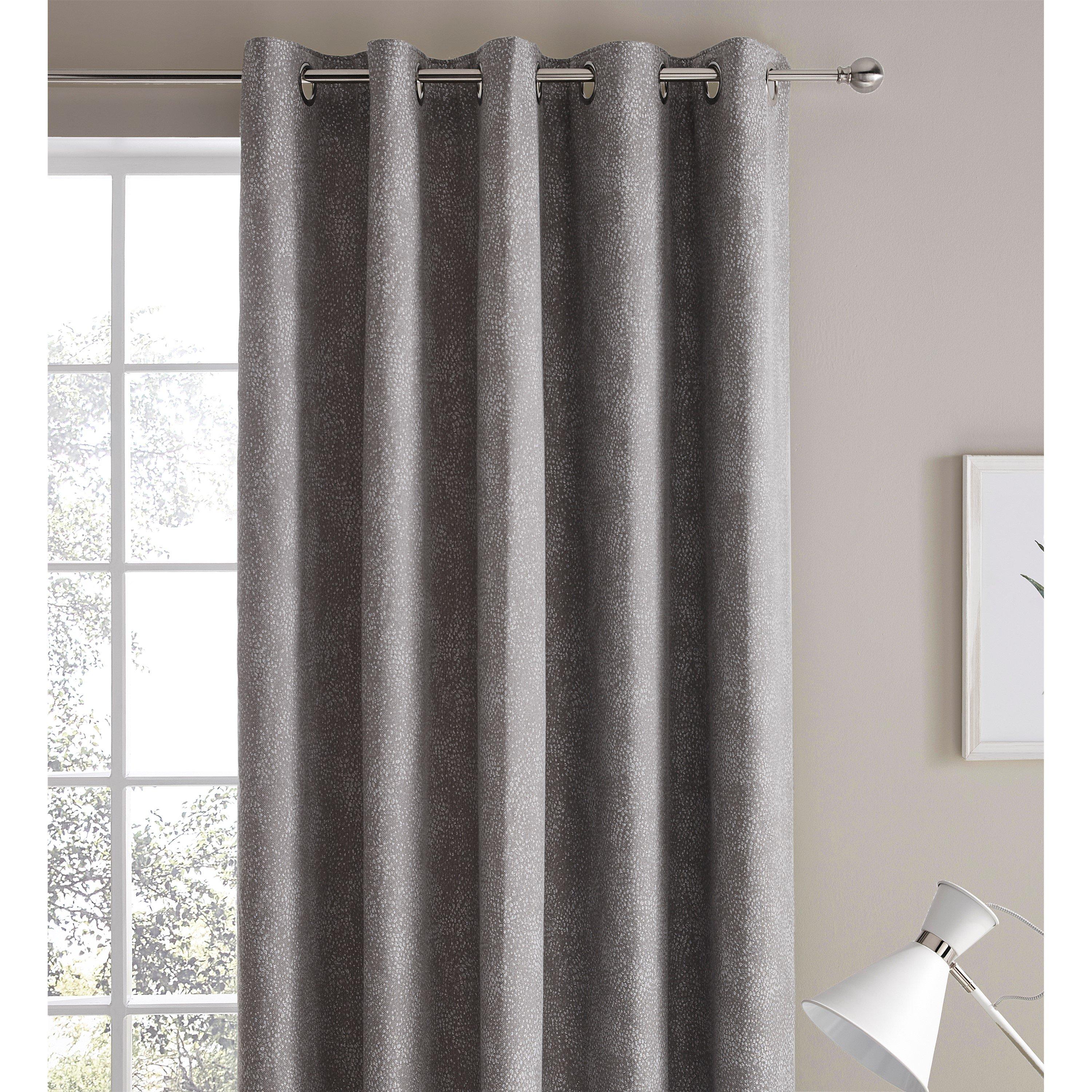 Steel - Laura Ashley - Unisex Adults LA Alnwick Curtains - 2