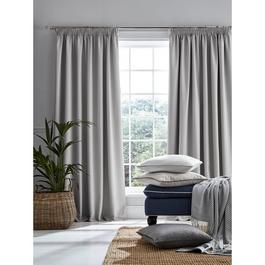 Laura Ashley Unisex Adults LA Stephen Steel Curtains