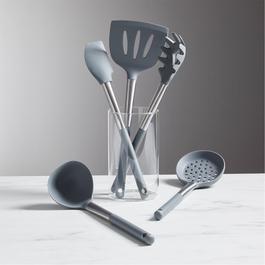 Homelife Set of 5 Silicone and Metal Utensils