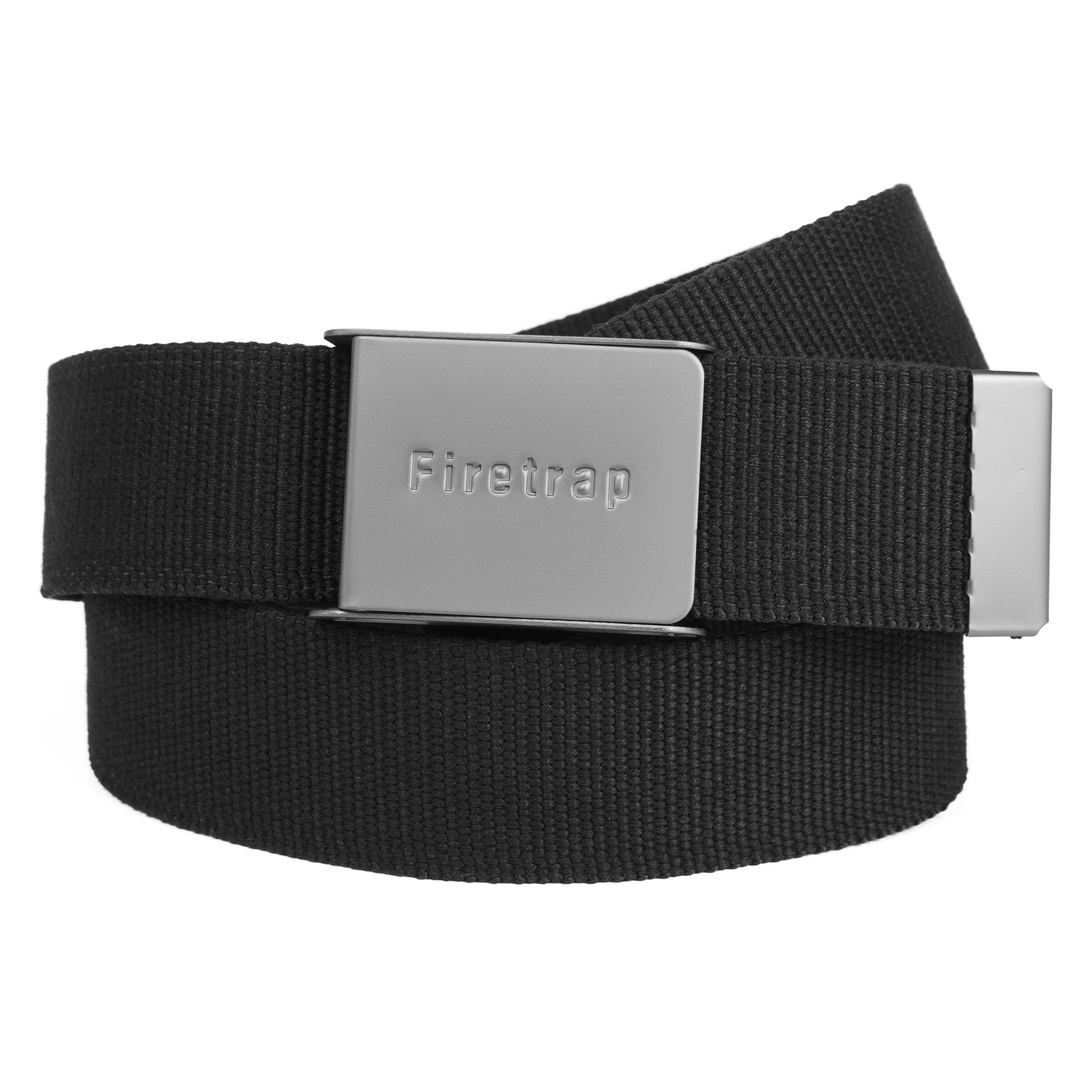 Schwarz - Firetrap - Opener Woven Belt - 2