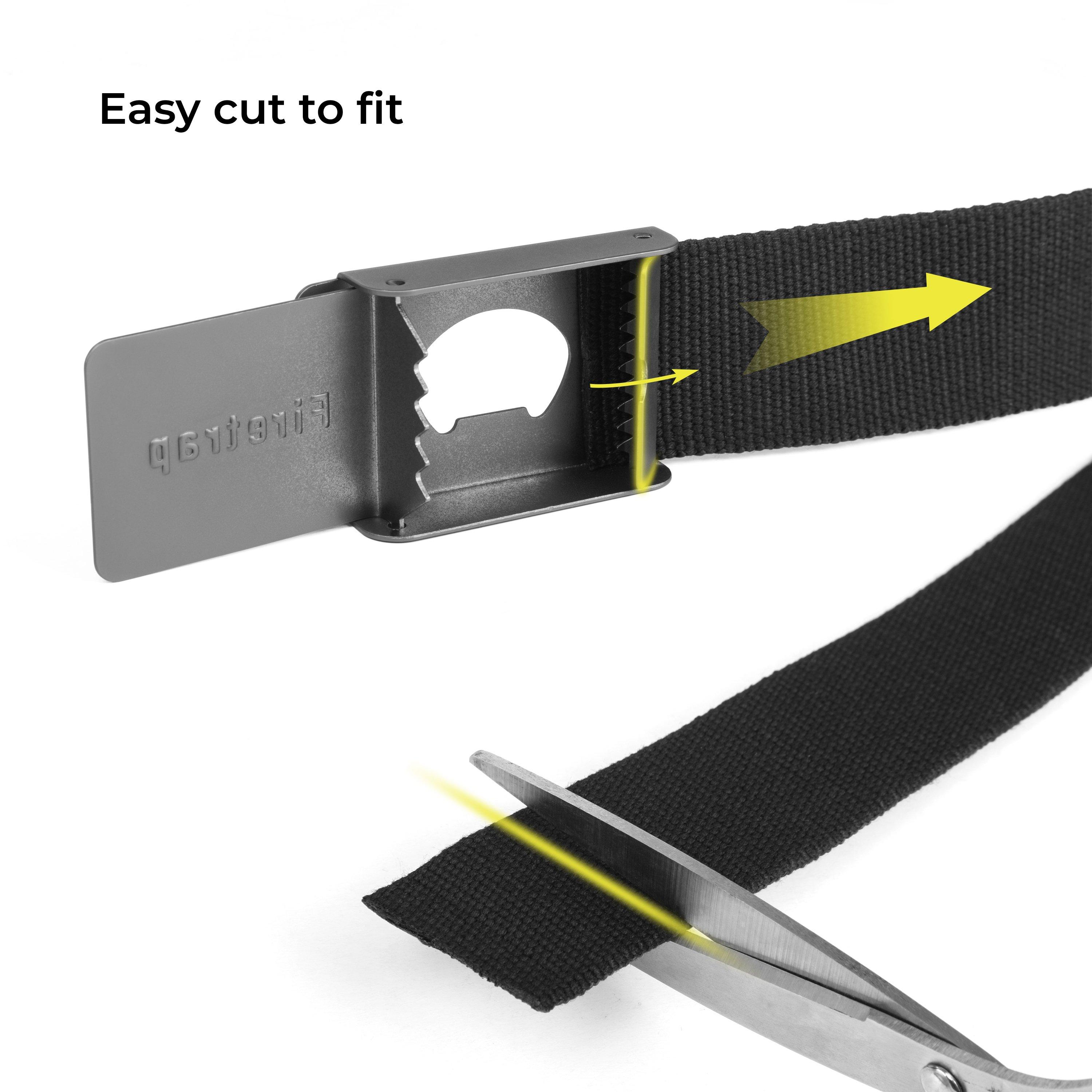 Schwarz - Firetrap - Opener Woven Belt - 3