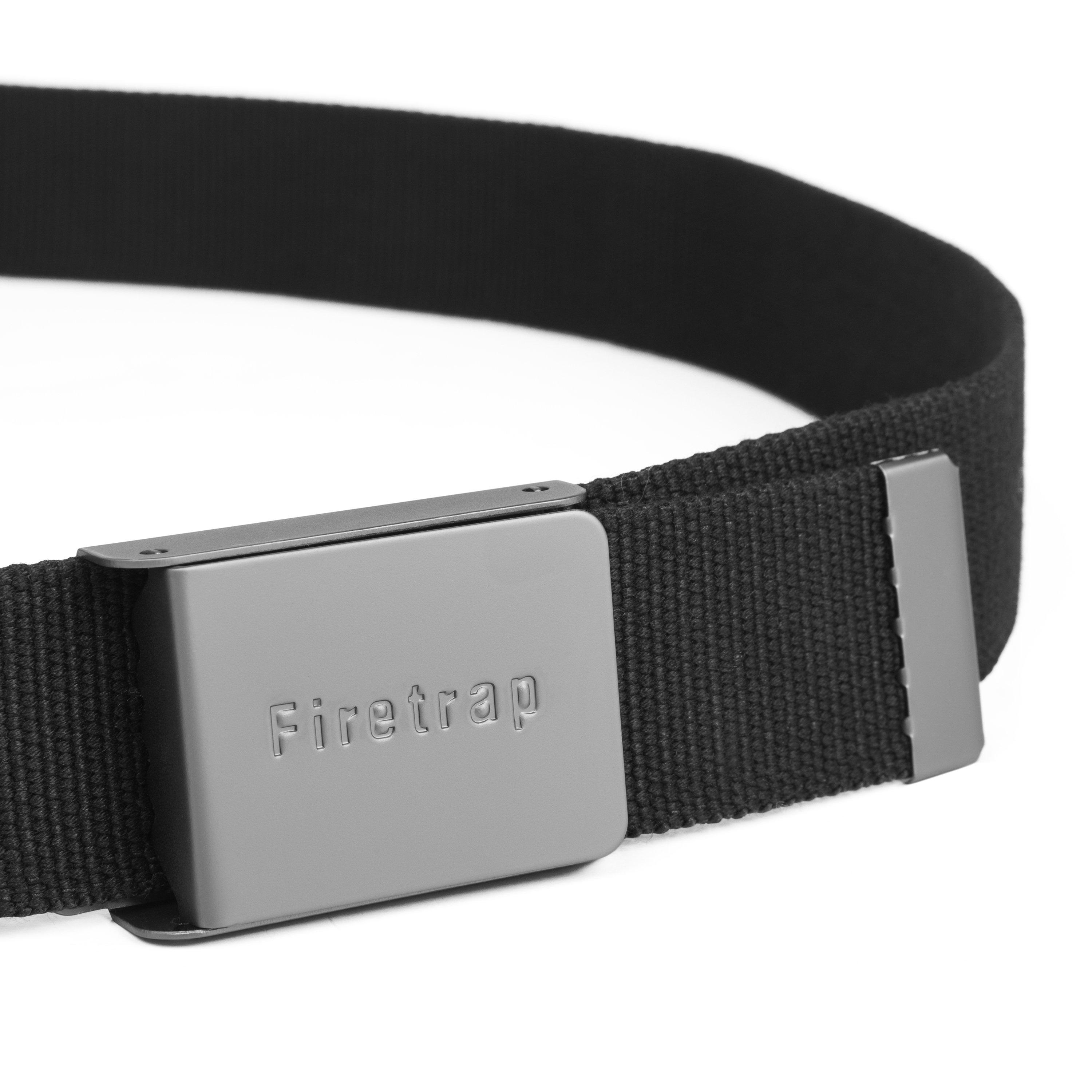 Schwarz - Firetrap - Opener Woven Belt - 4