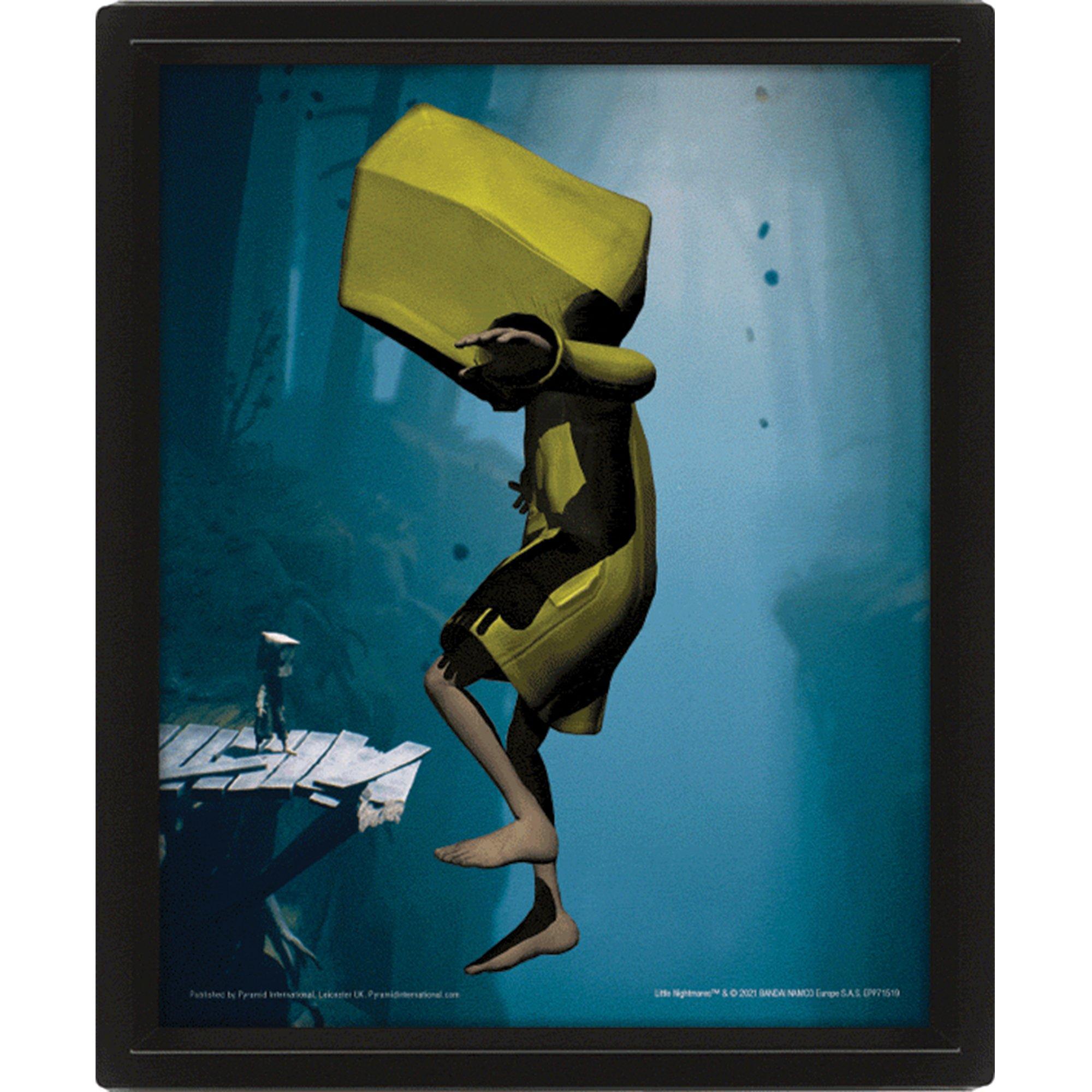 Azul - Little Nightmares - Framed Poster Wall Art