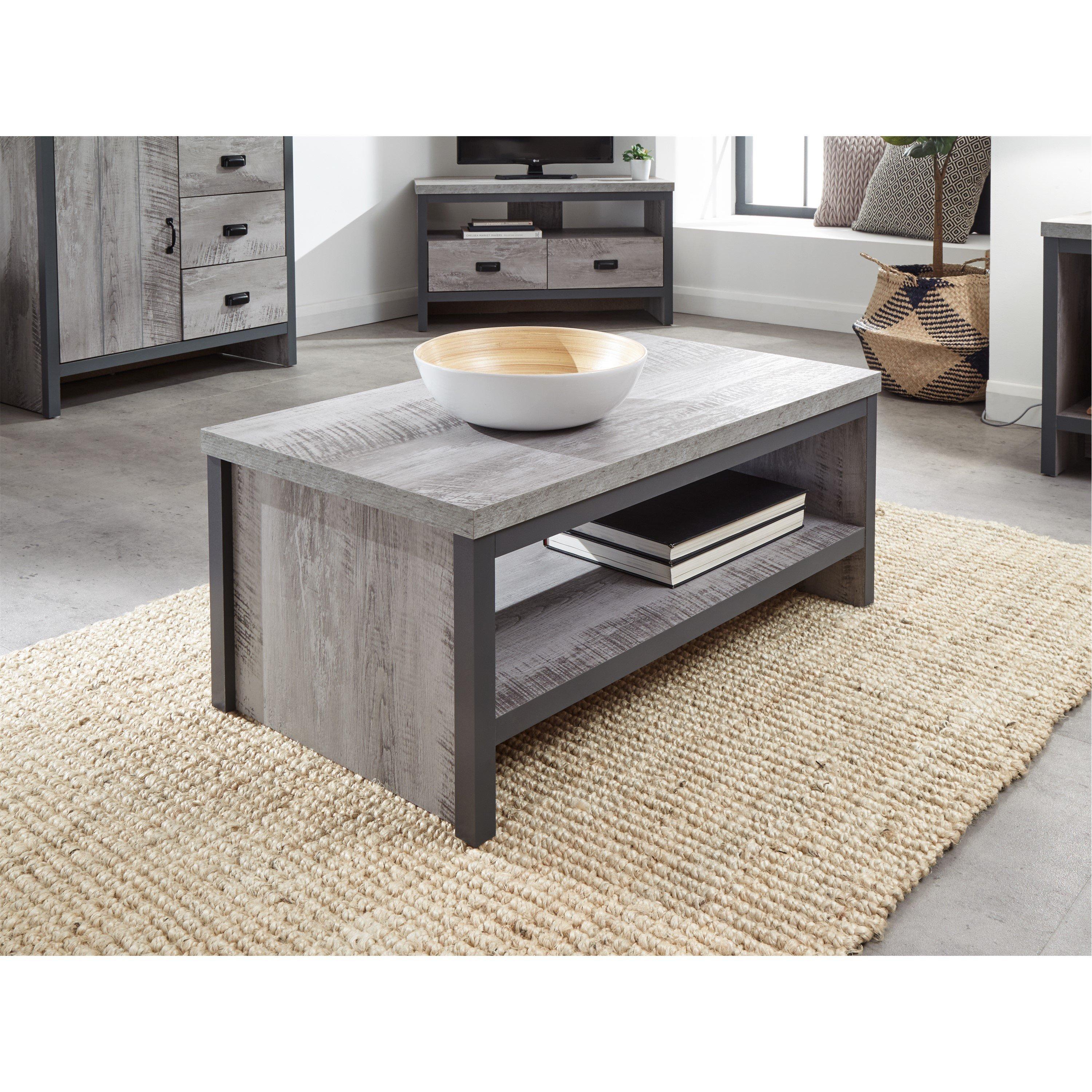 Grey - GFW - GFW Boston Simple Coffee Table - 2