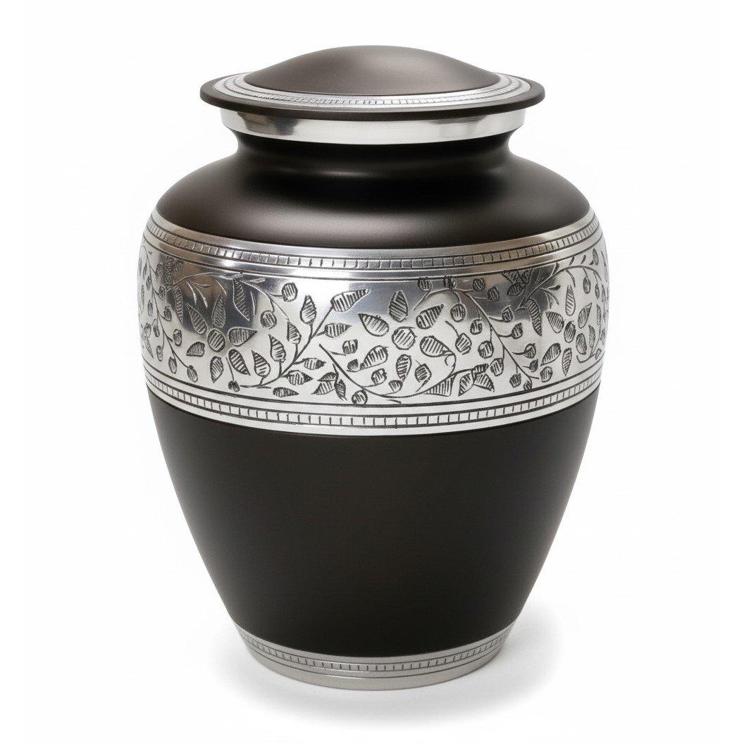 Grey - Star - Aluminum Speckled Cremation Urn