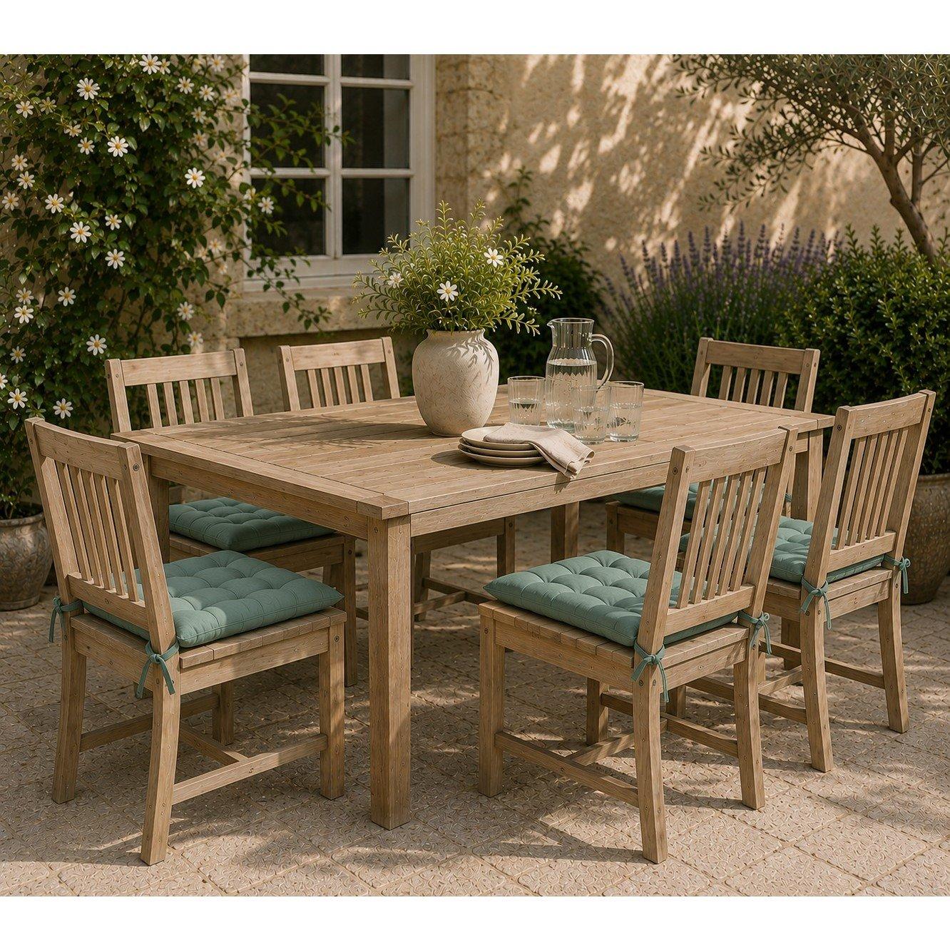 Green - Arti Casa - ARTICASA Garden Chair Cushion - 4