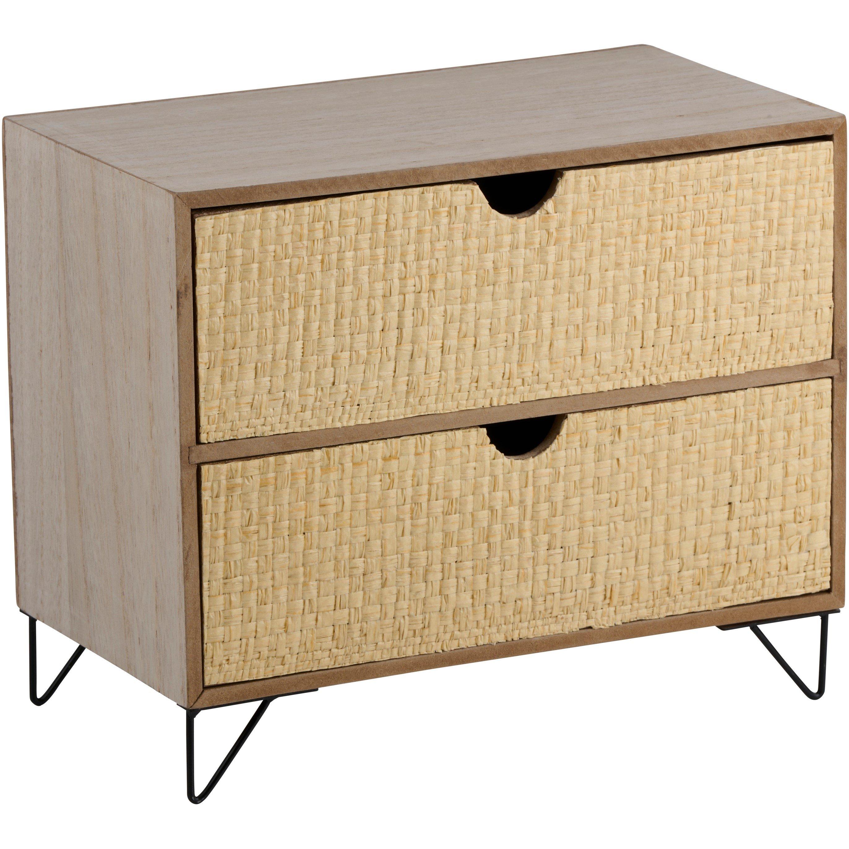 Brown - Arti Casa - Rattan Soft Home Storage - 1